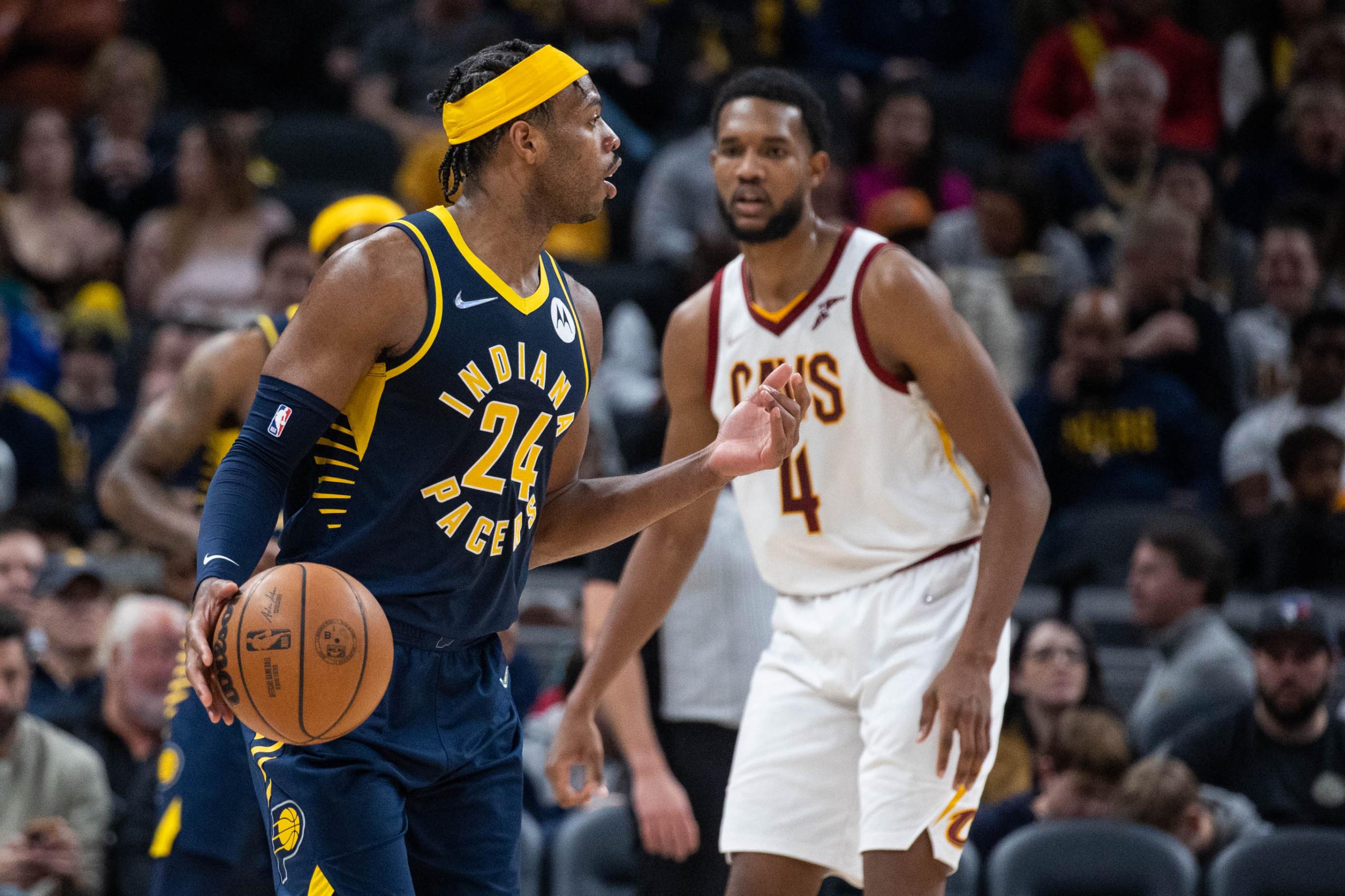 NBA: Cleveland Cavaliers at Indiana Pacers
