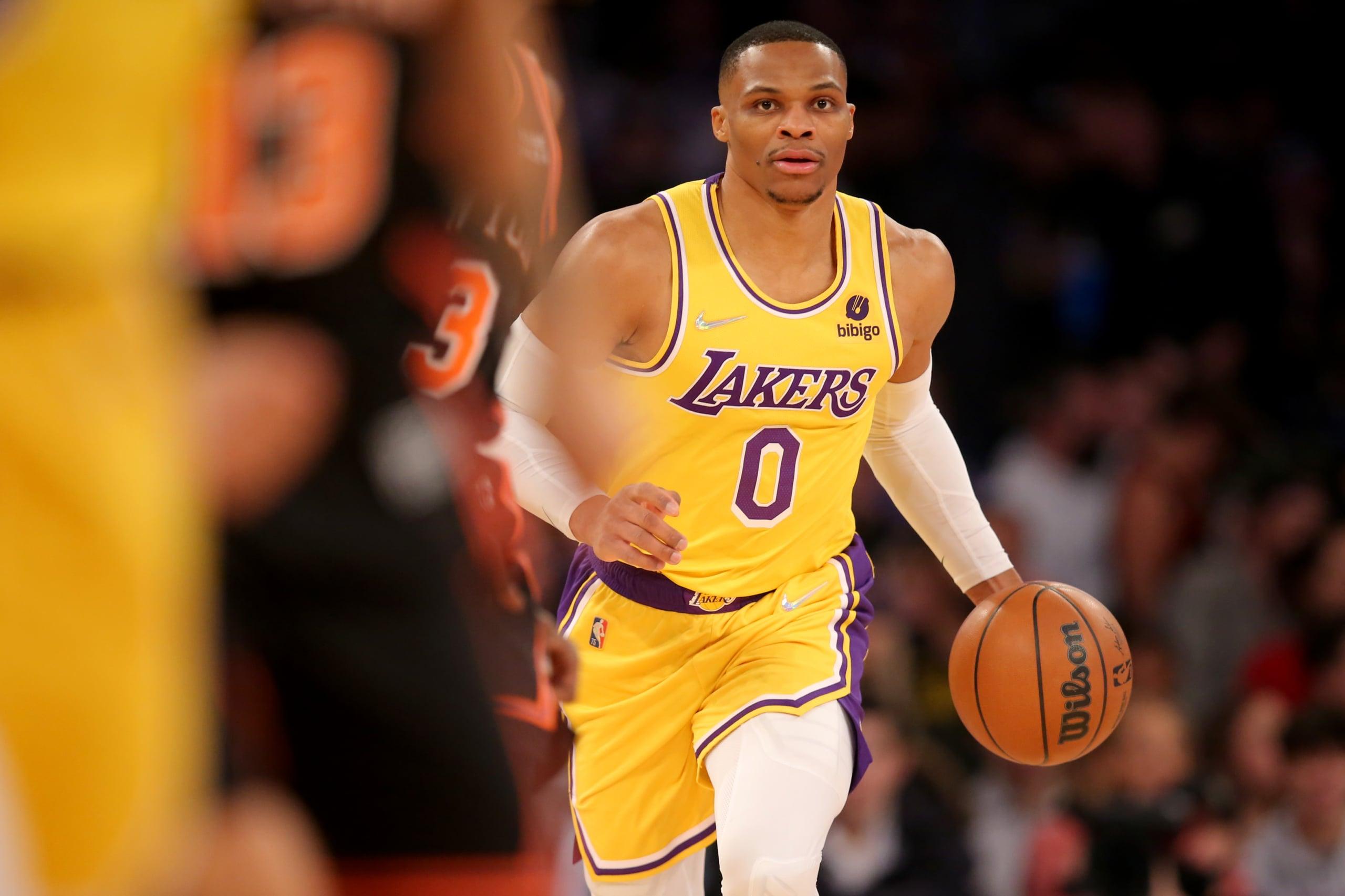 NBA: Los Angeles Lakers at New York Knicks