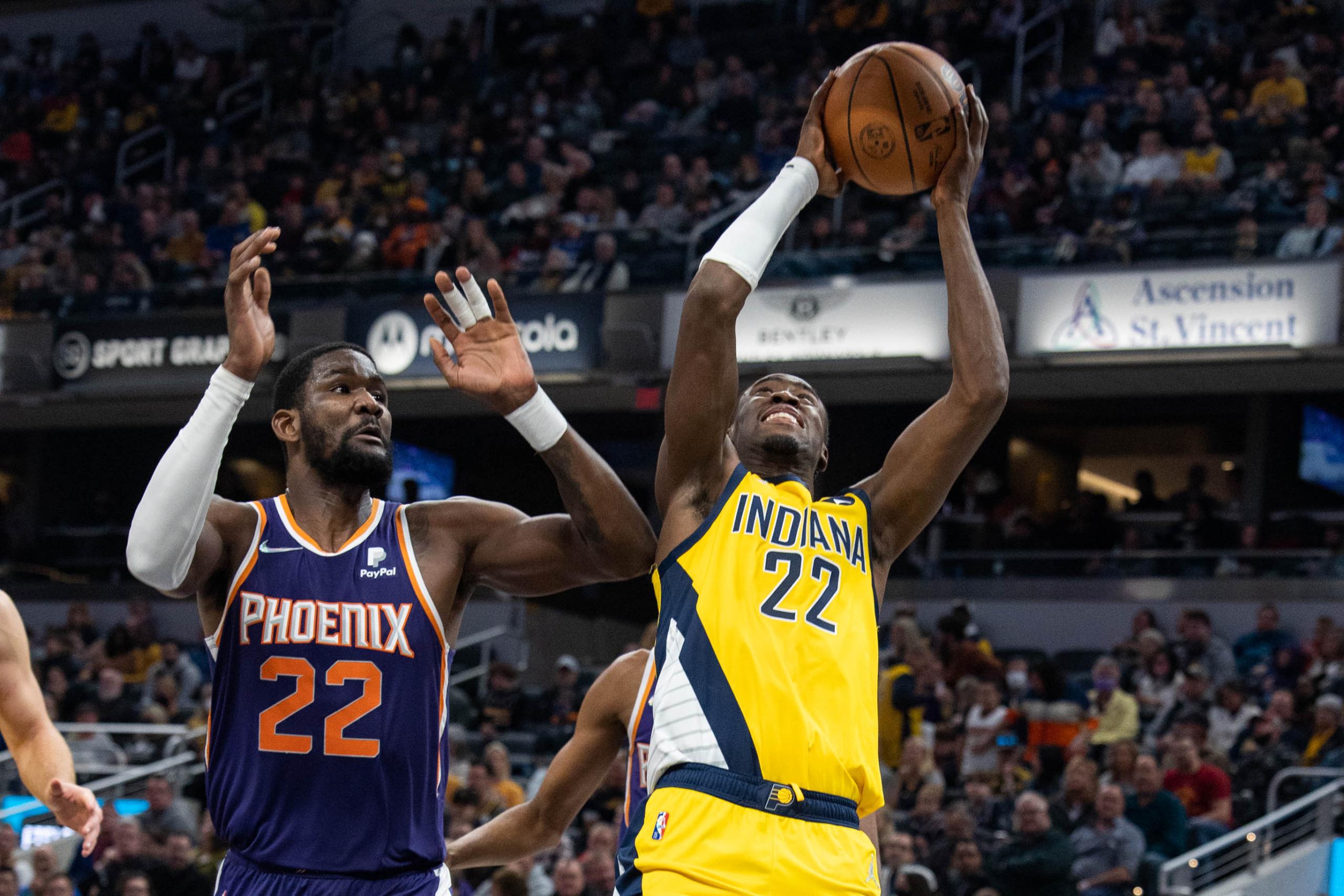 indiana pacers, deandre ayton