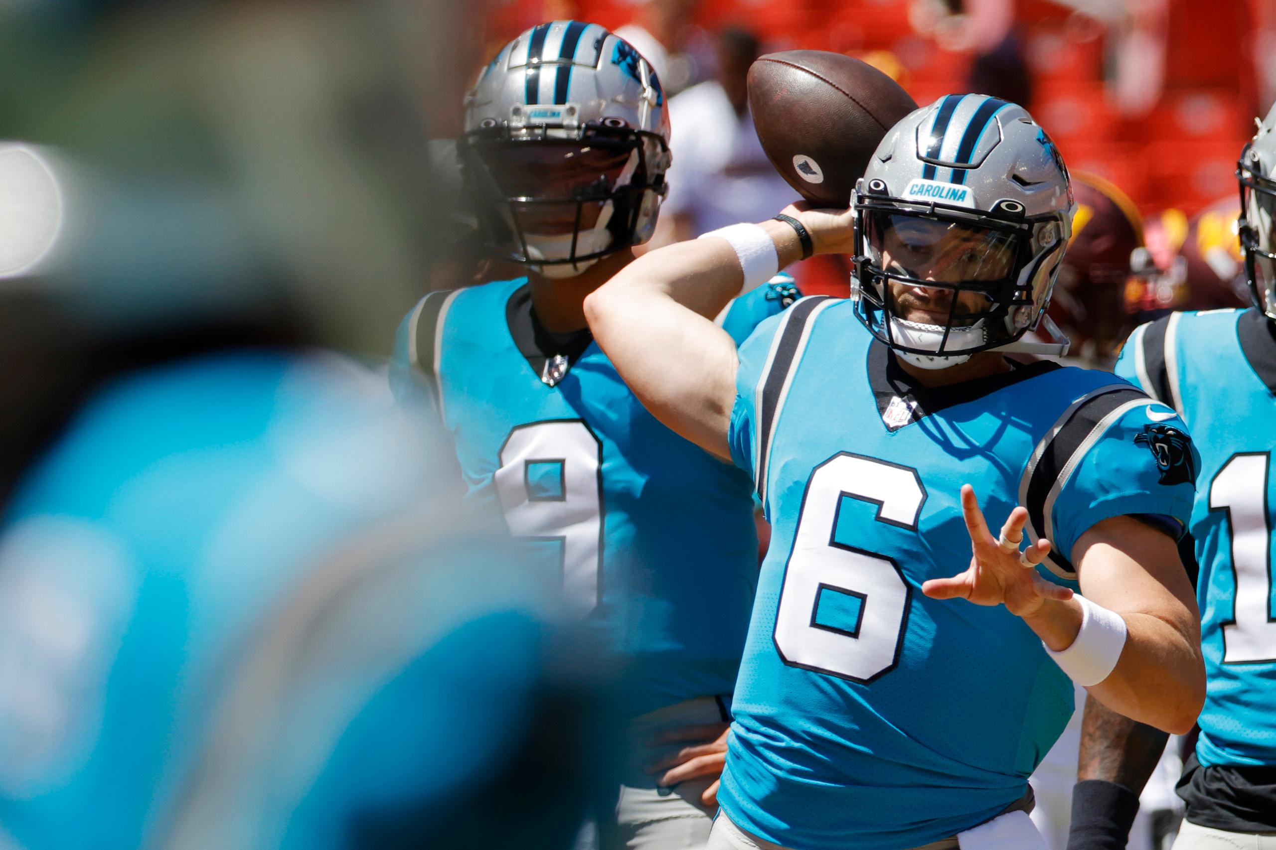 baker mayfield named carolina panthers starting qb