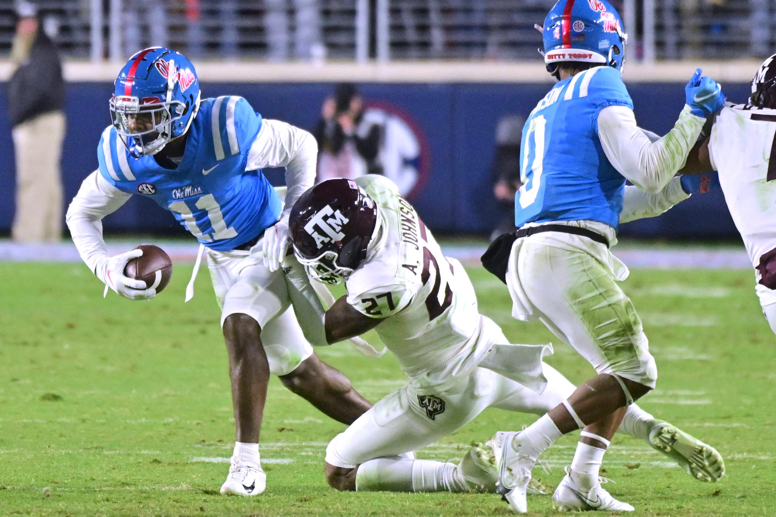 NCAA Football: Texas A&M at Mississippi