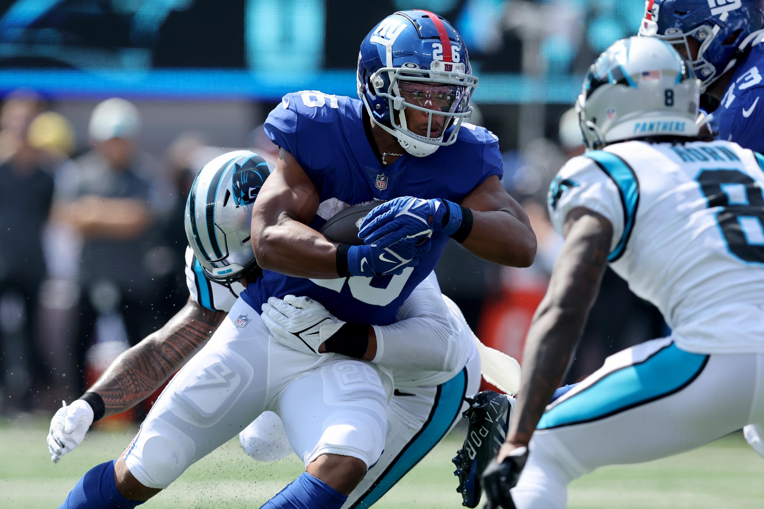 NFL: Carolina Panthers at New York Giants