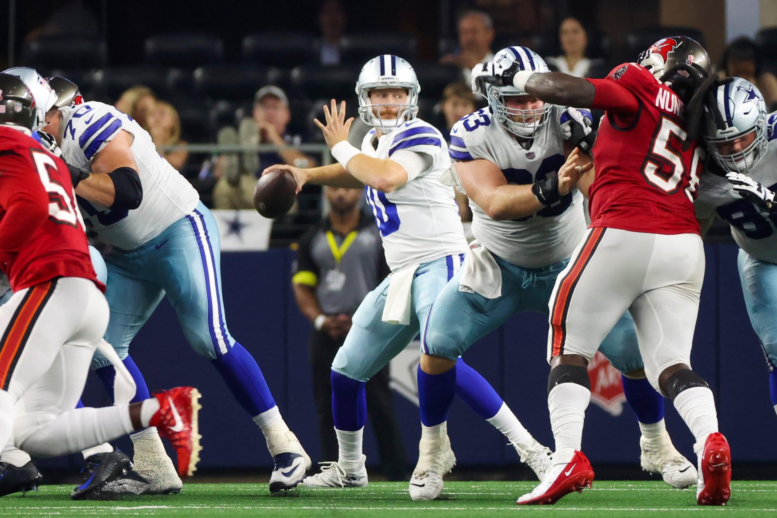 nfl week 2: cincinnati bengals at dallas cowboys
