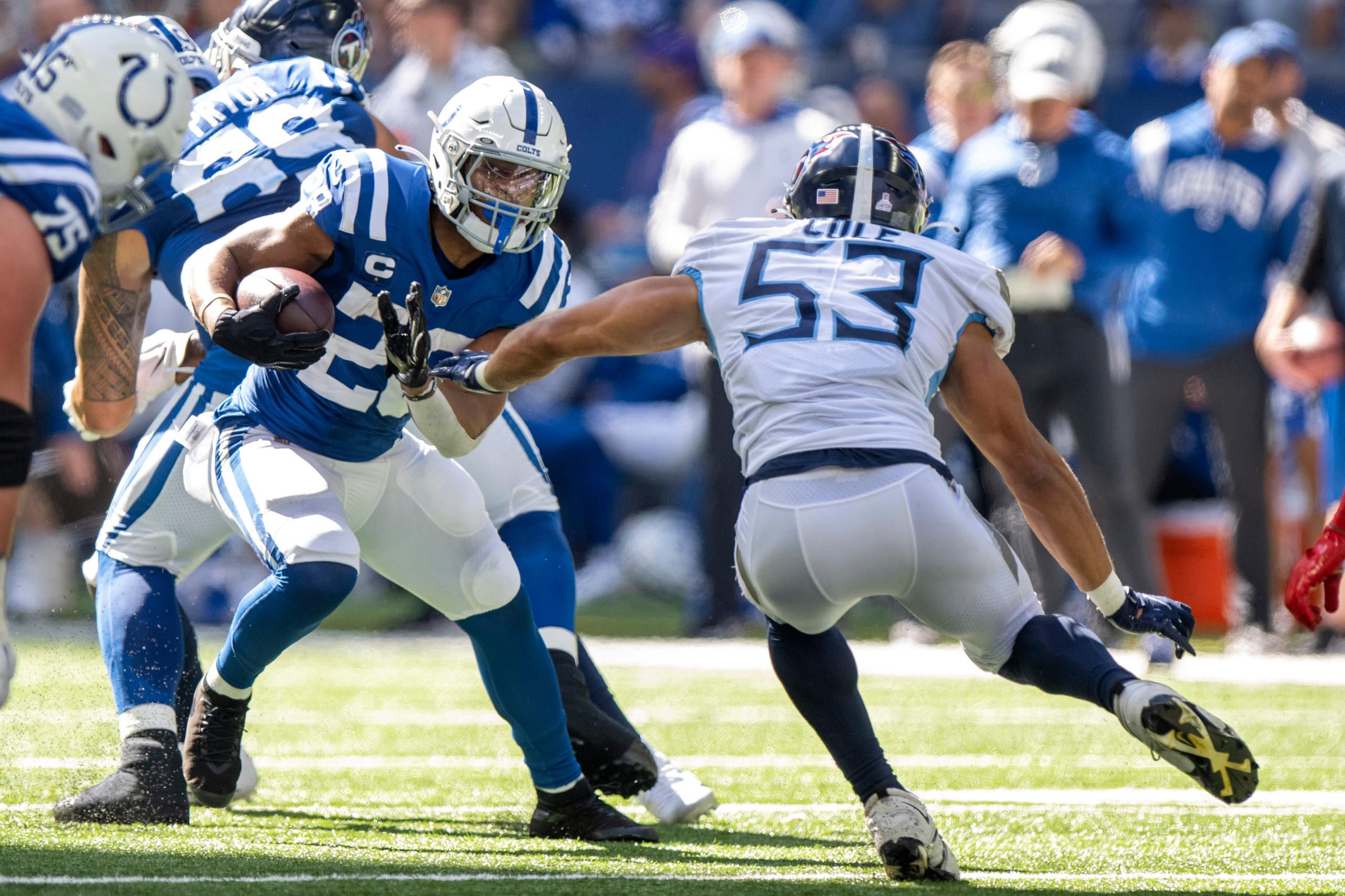 NFL: Tennessee Titans at Indianapolis Colts