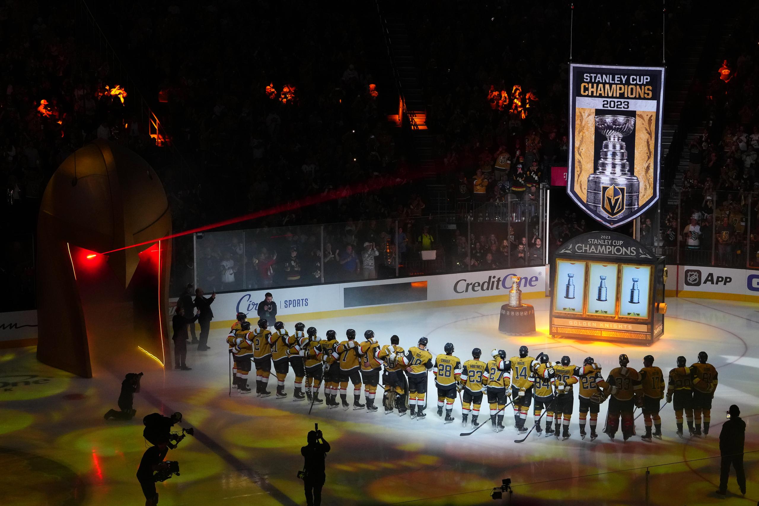 NHL: Seattle Kraken at Vegas Golden Knights