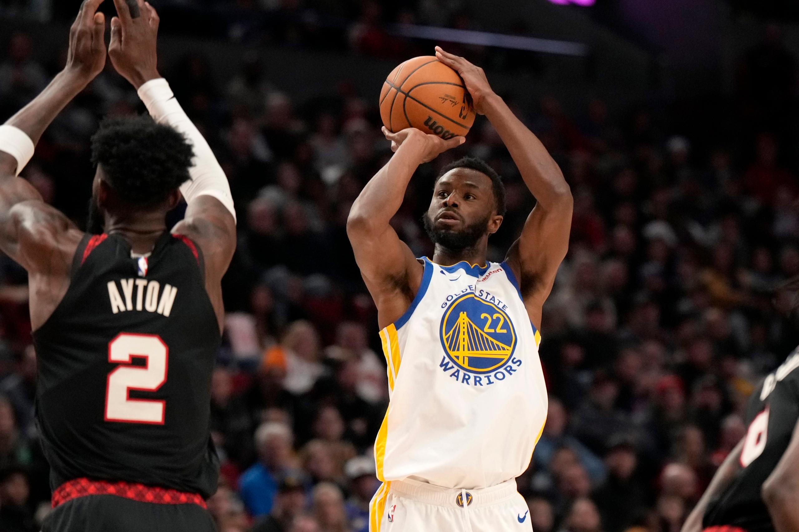 NBA: Golden State Warriors at Portland Trail Blazers