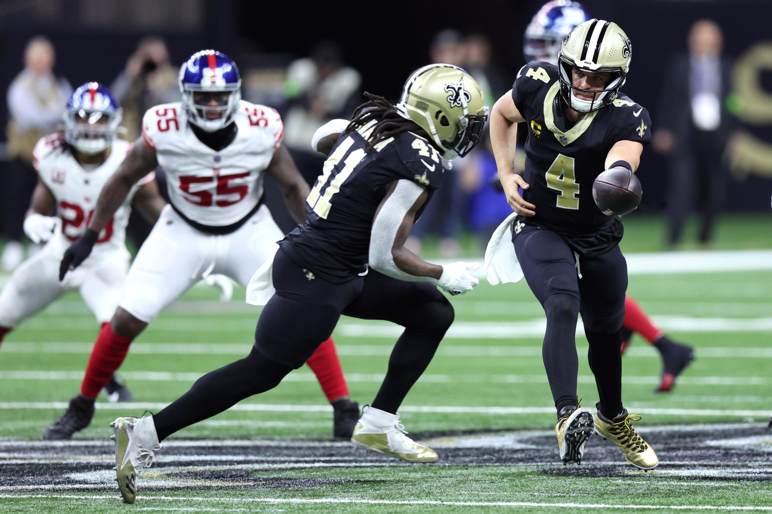 NFL: New York Giants at New Orleans Saints