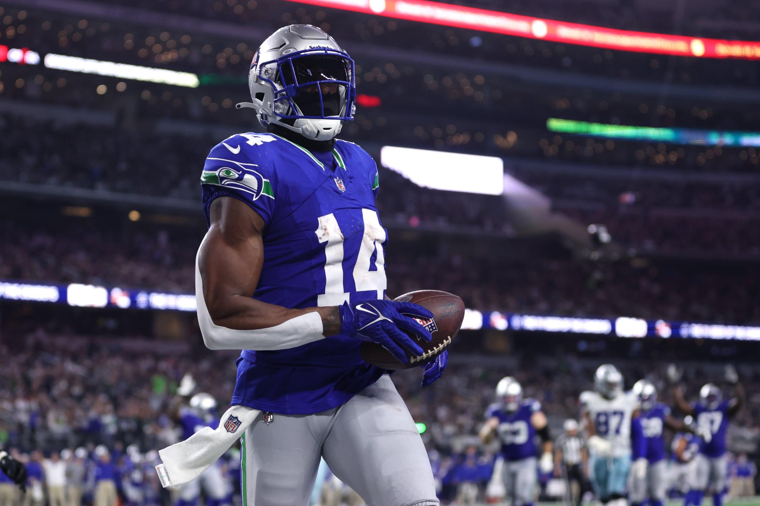 Seattle Seahawks' DK Metcalf 