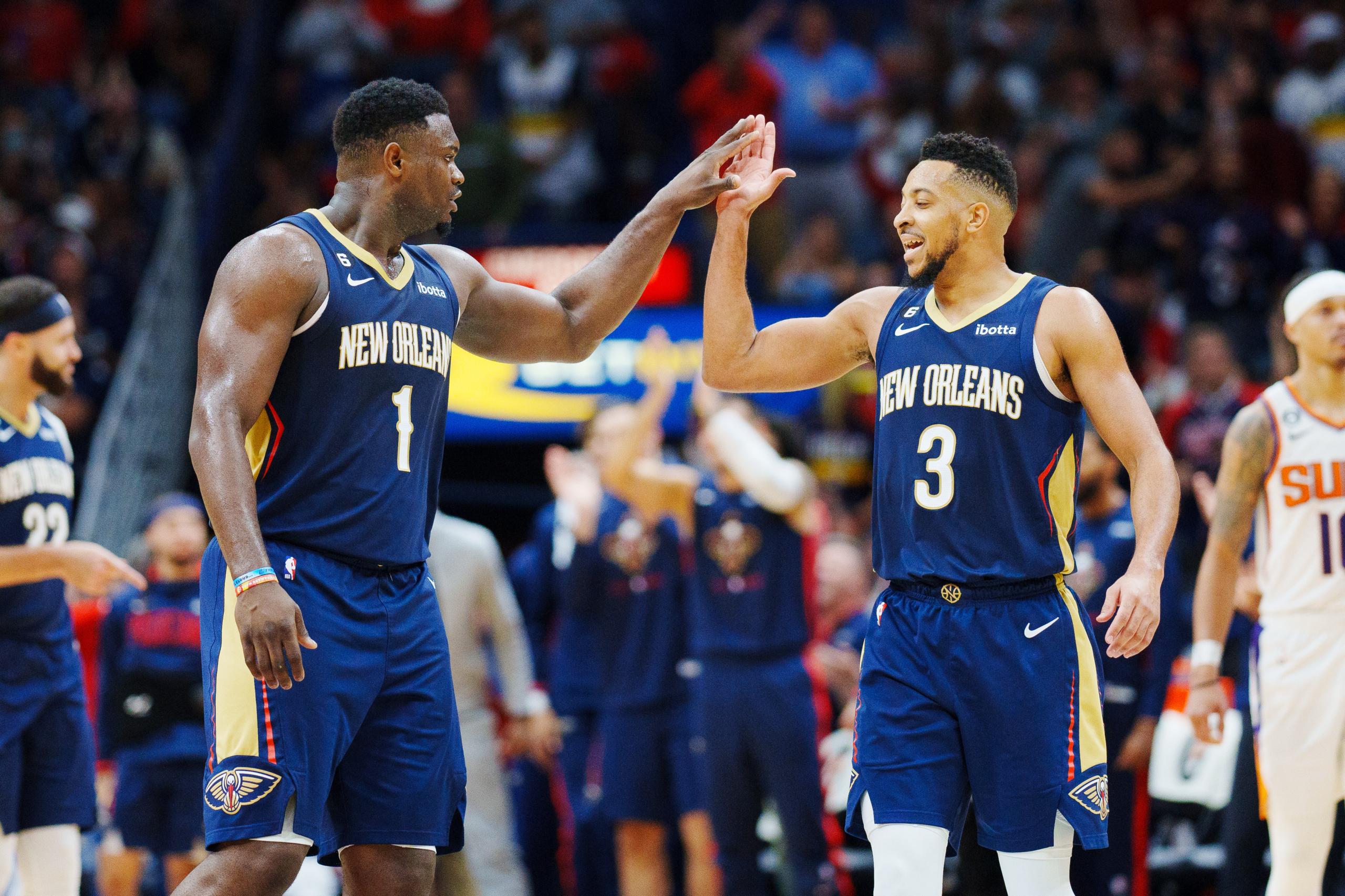 NBA: Phoenix Suns at New Orleans Pelicans