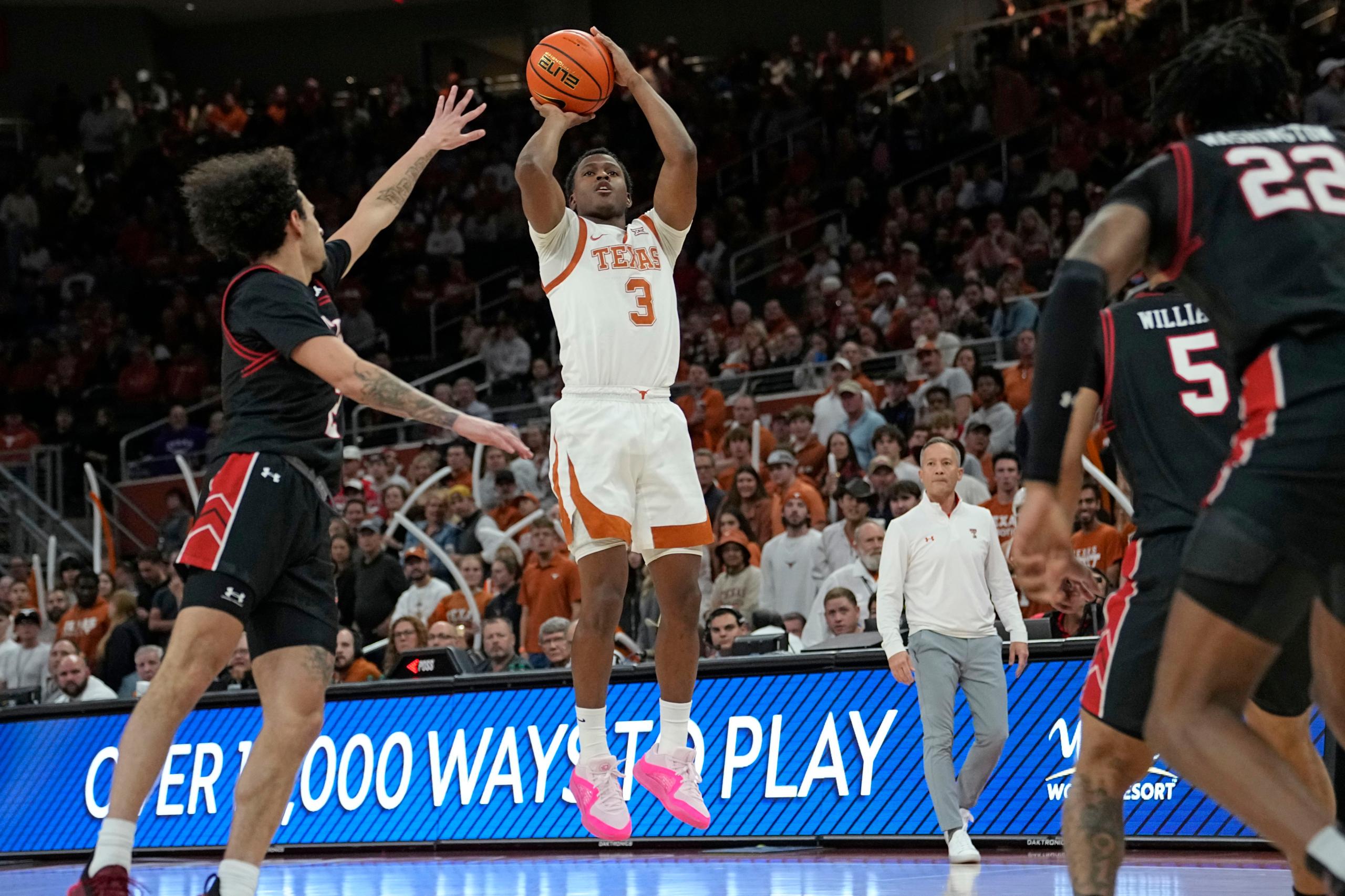 NCAA Basketball: Texas Tech at Texas