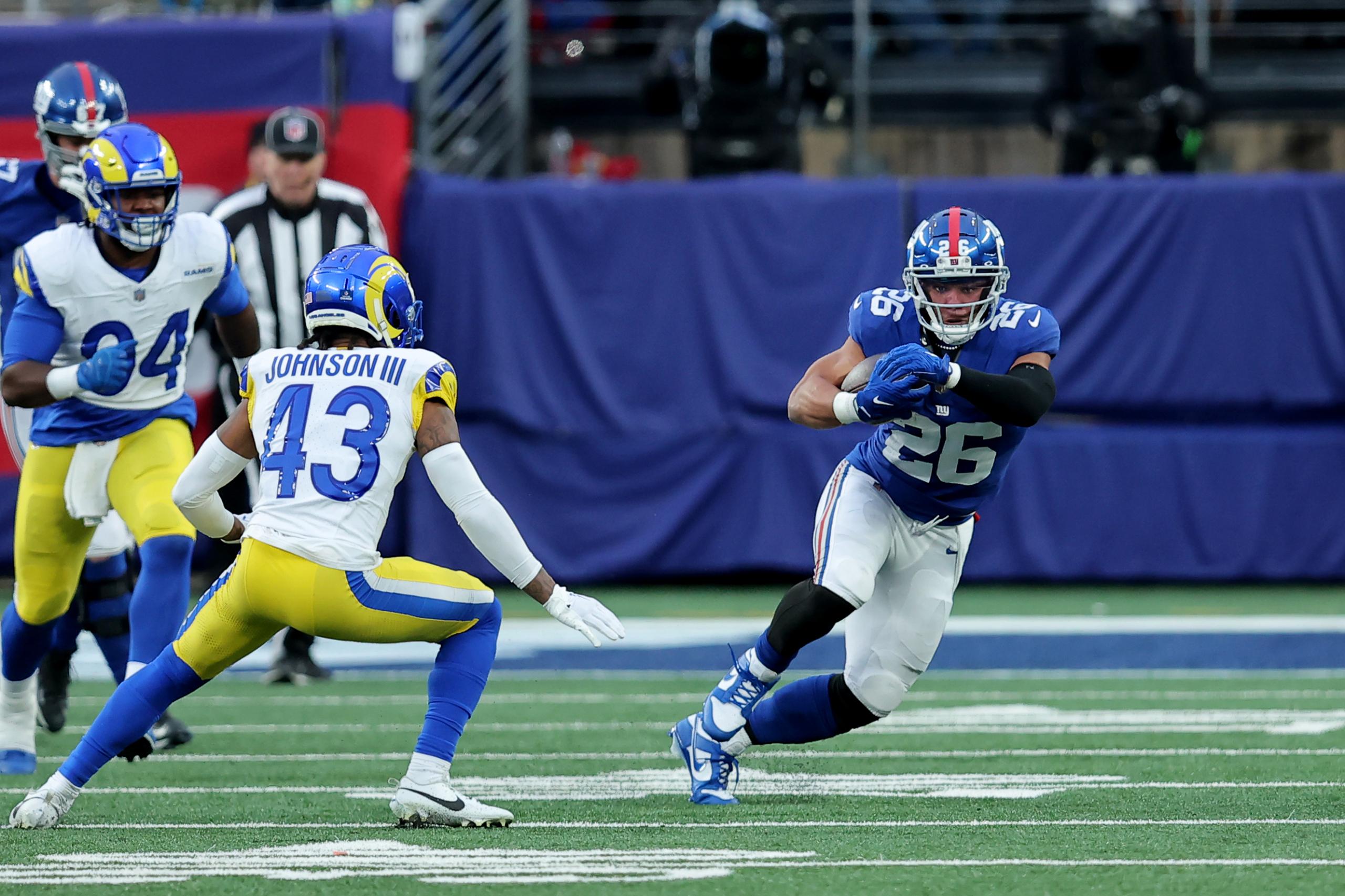 NFL: Los Angeles Rams at New York Giants