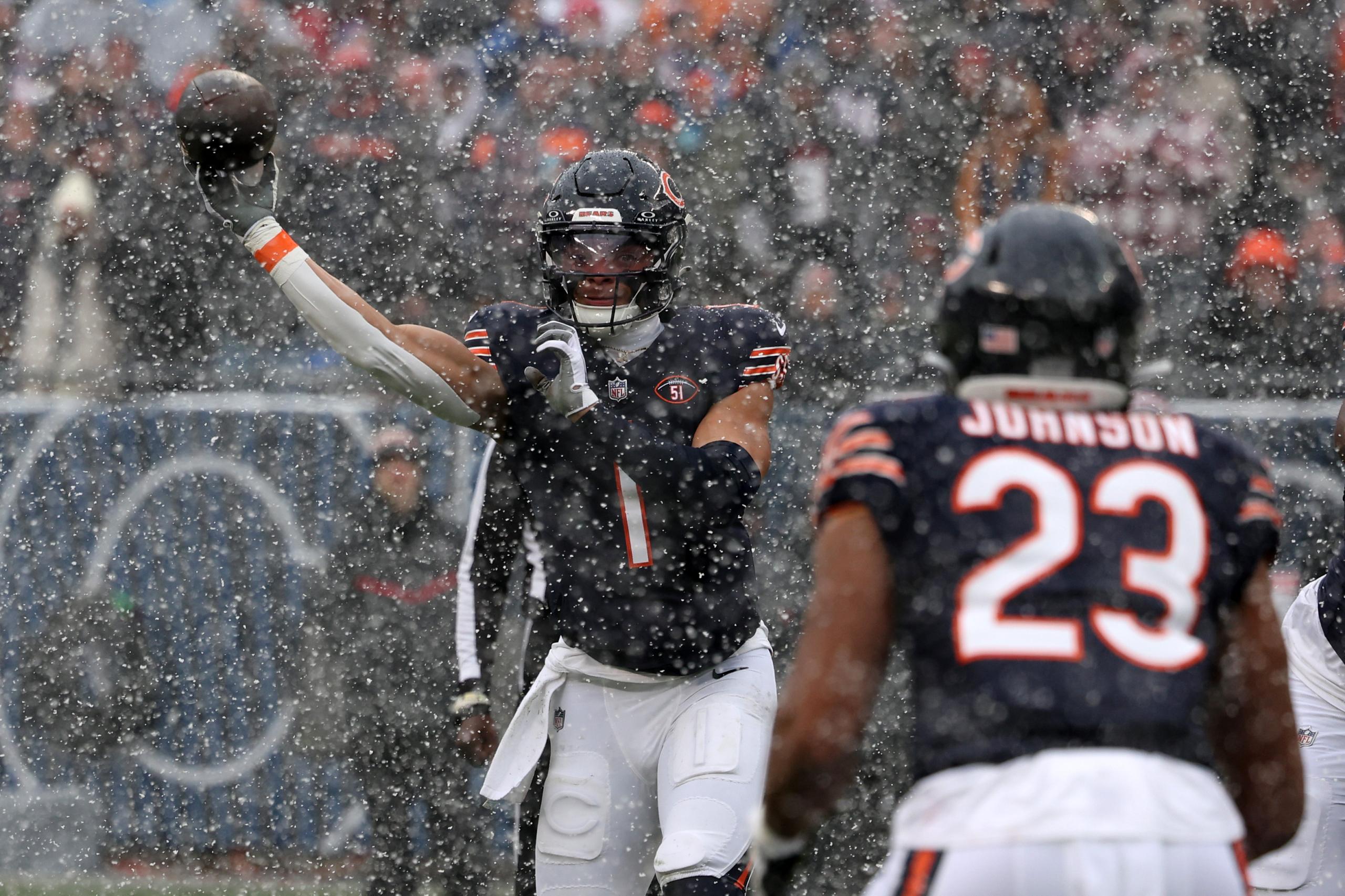 justin fields trade, chicago bears