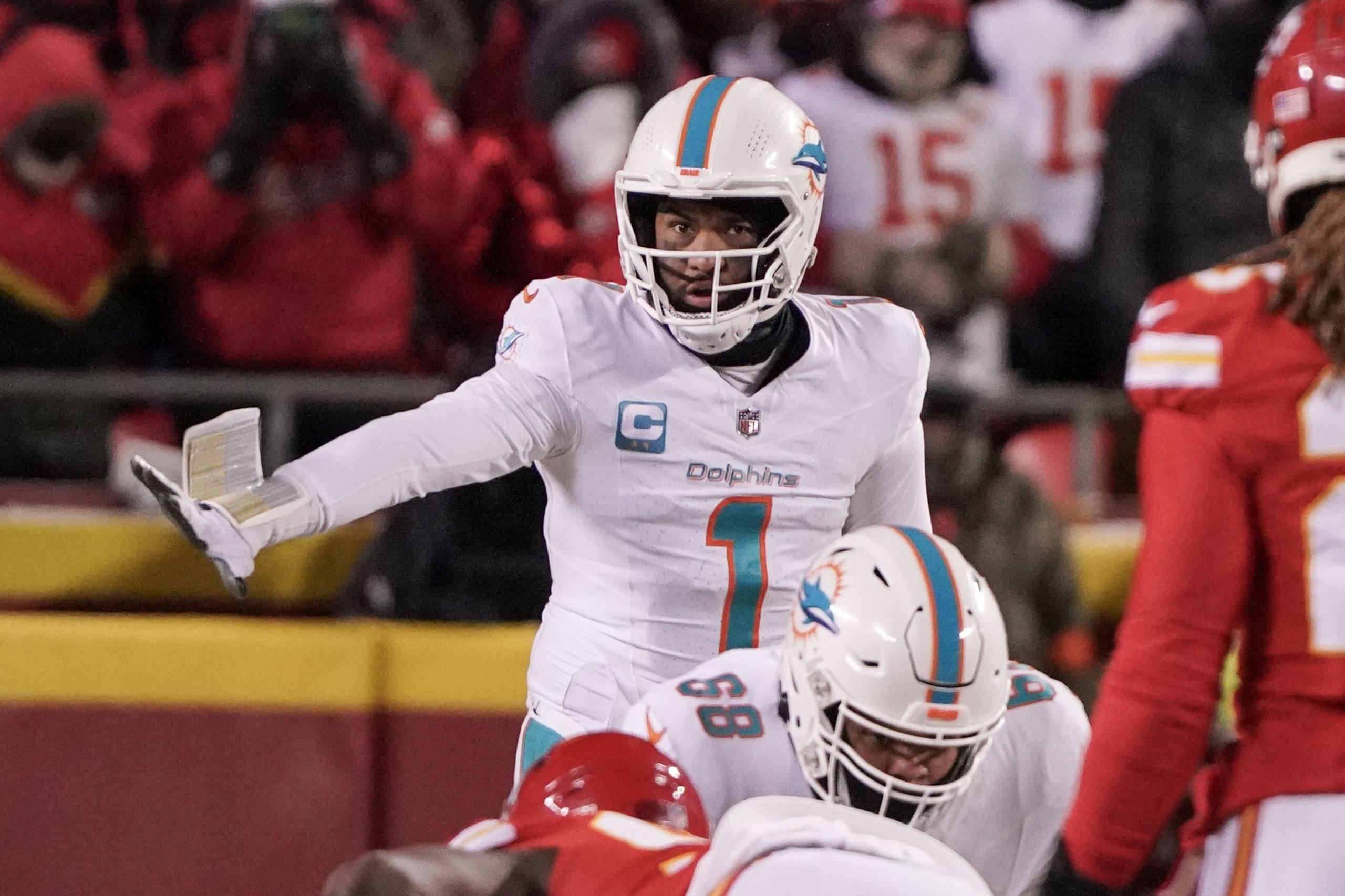 NFL Combine Tua Tagovailoa Miami Dolphins Chris Grier