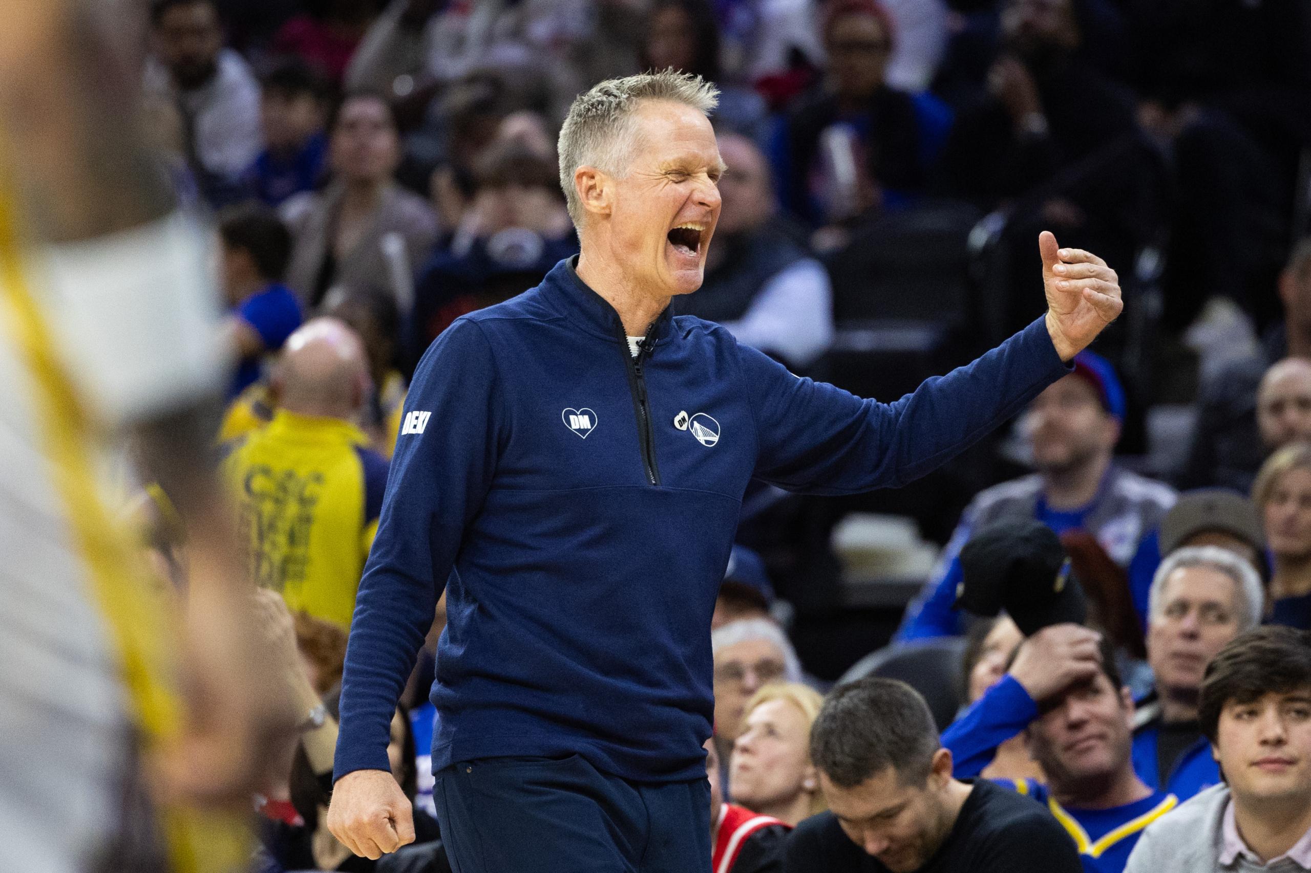 Golden State Warriors' Steve Kerr