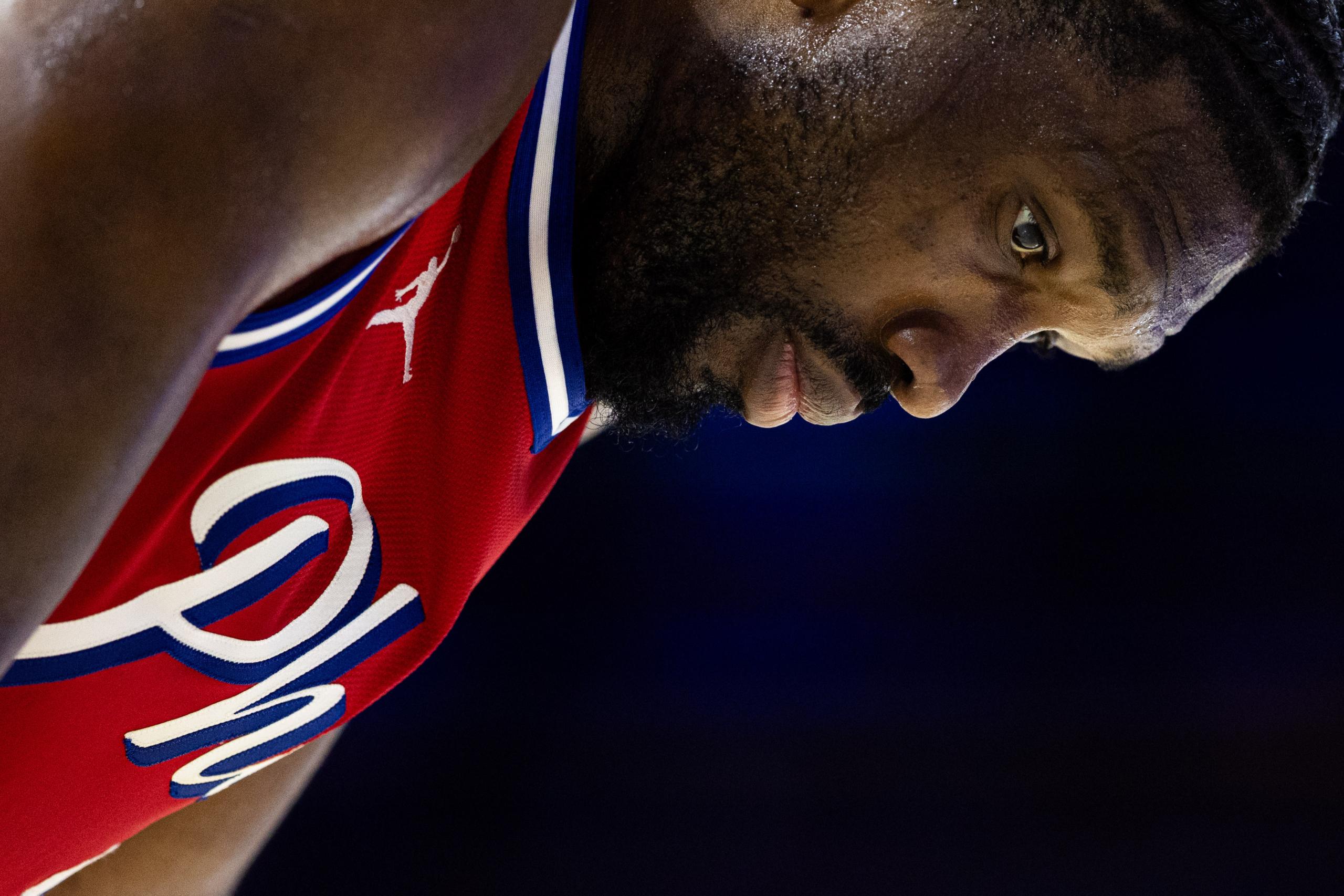 Philadelphia 76ers' Joel Embiid 