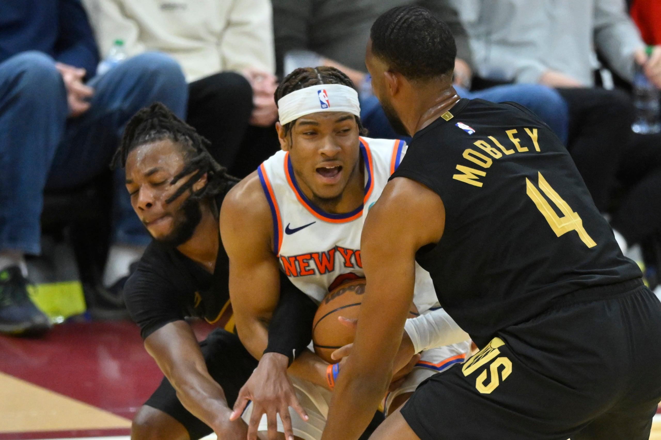 NBA: New York Knicks at Cleveland Cavaliers