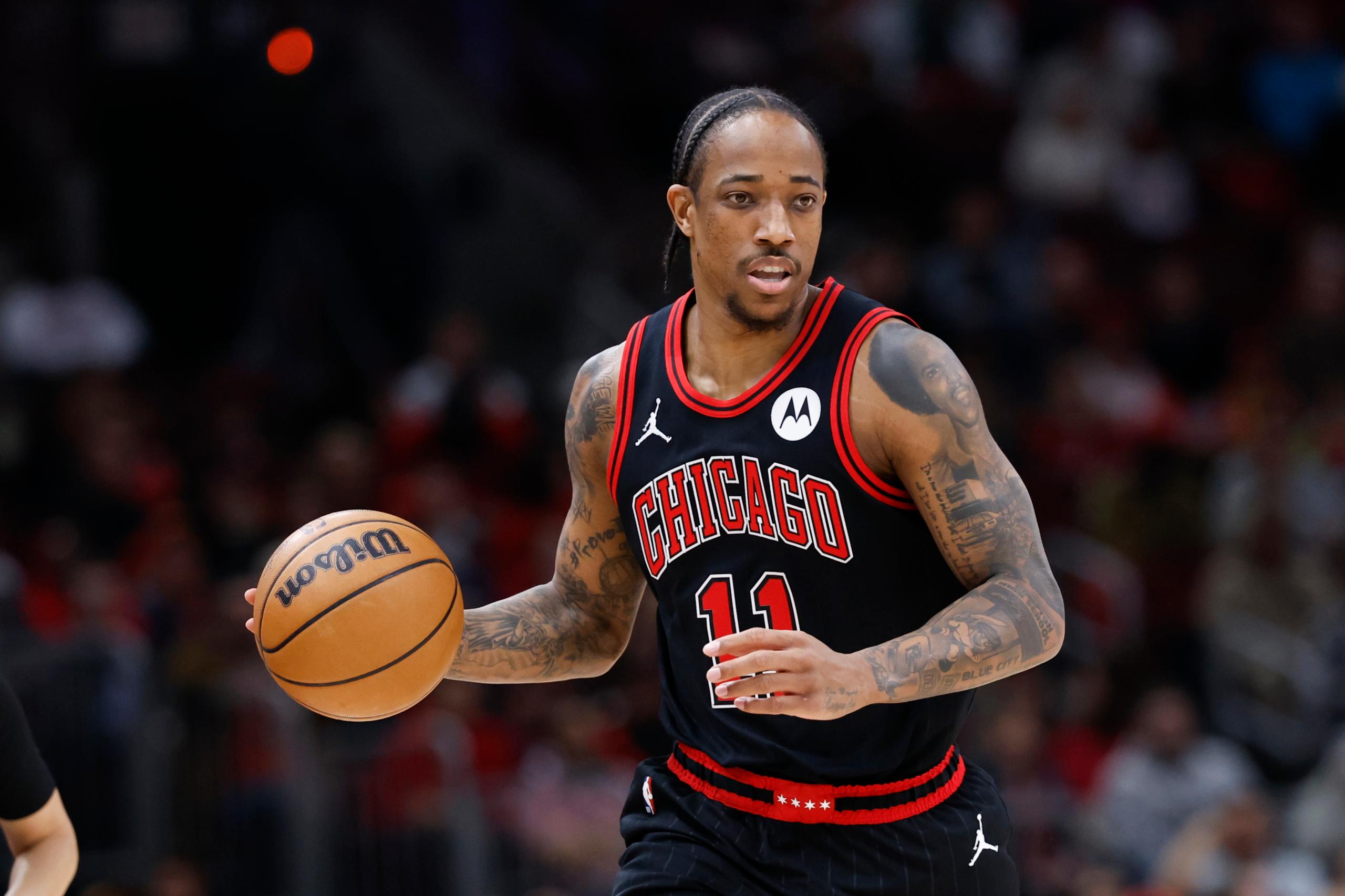 Chicago Bulls' DeMar DeRozan