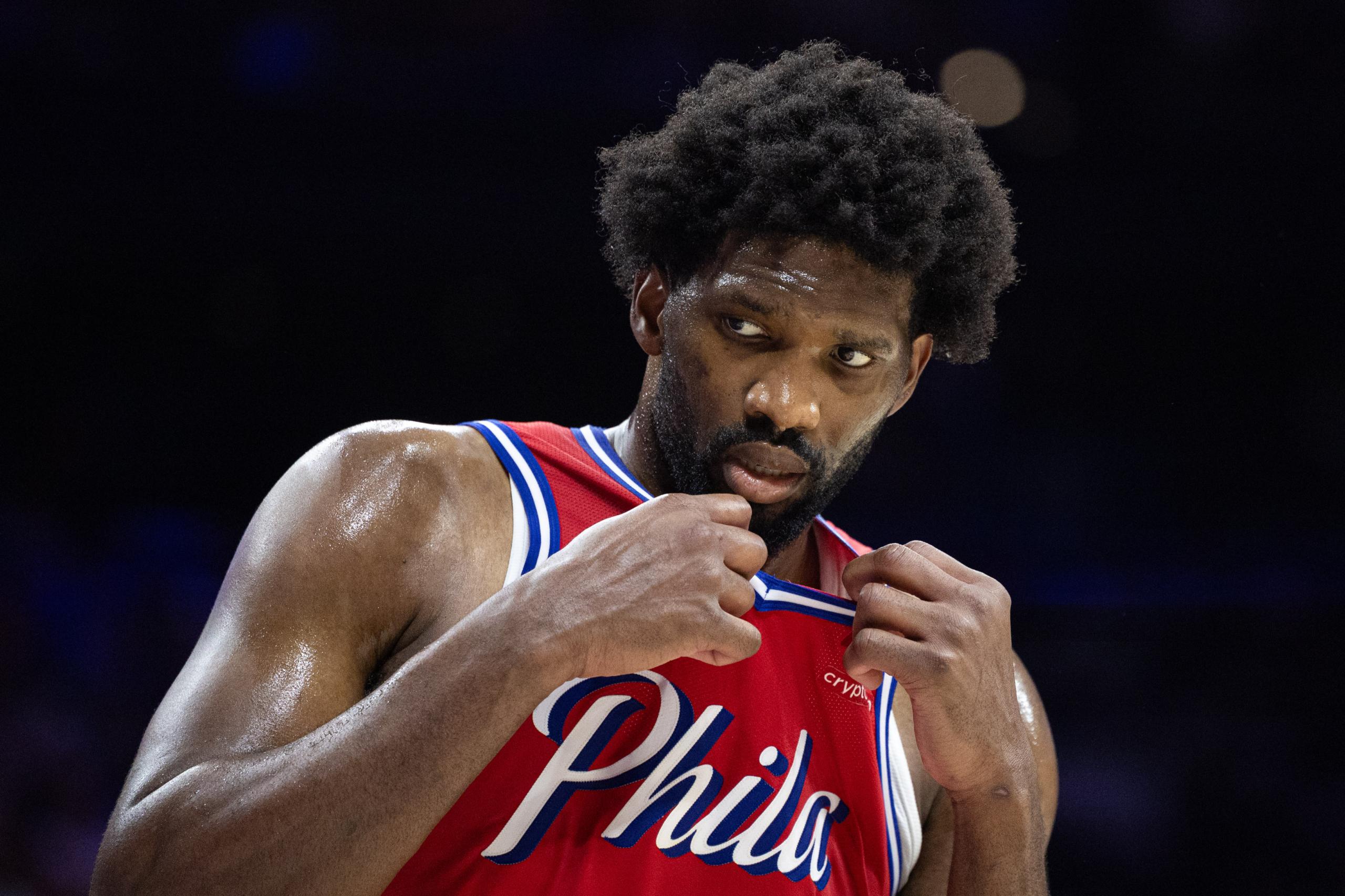 Philadelphia 76ers' Joel Embiid