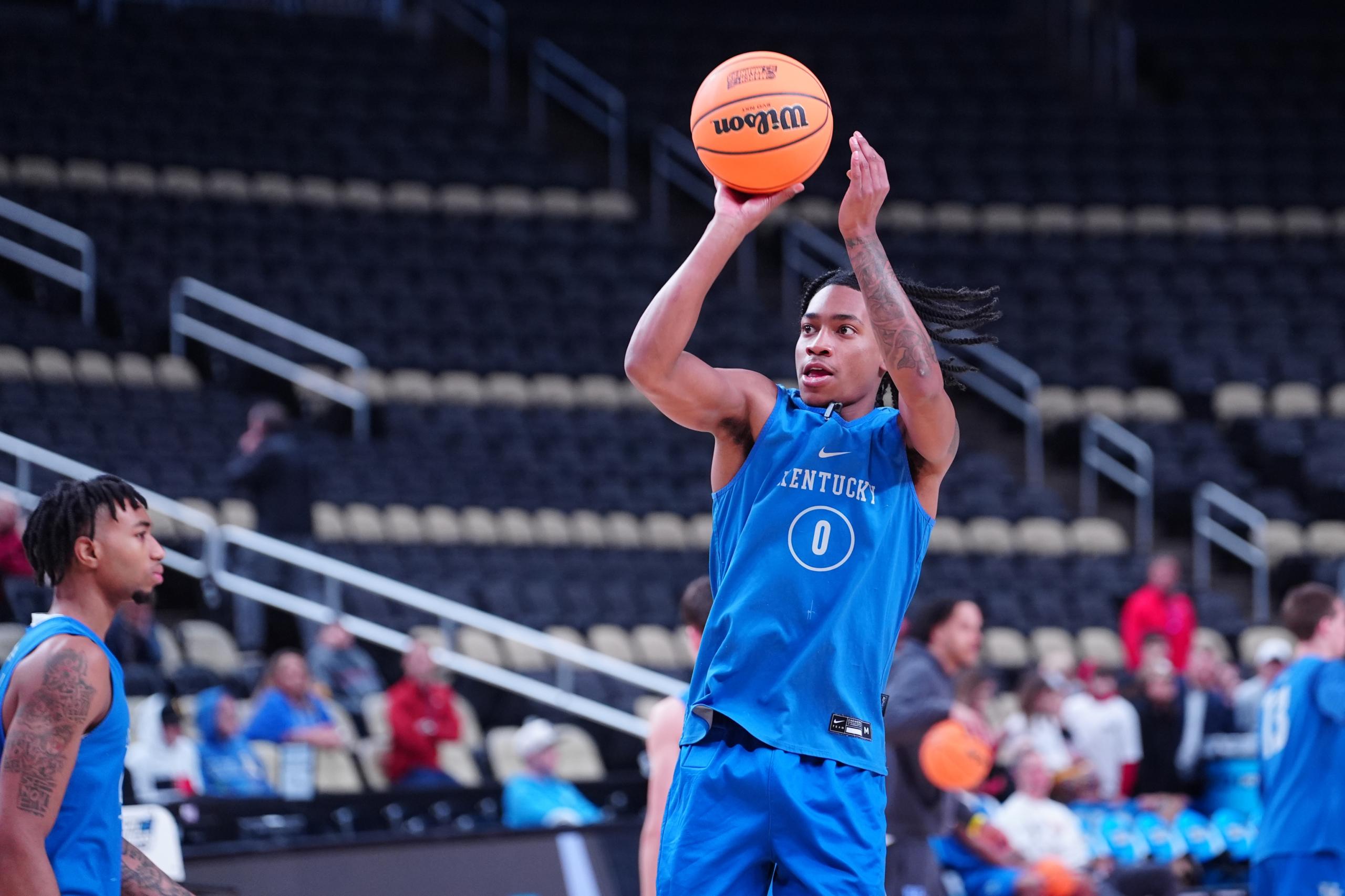 NCAA Basketball: NCAA Tournament First Round-Pittsburgh Practice