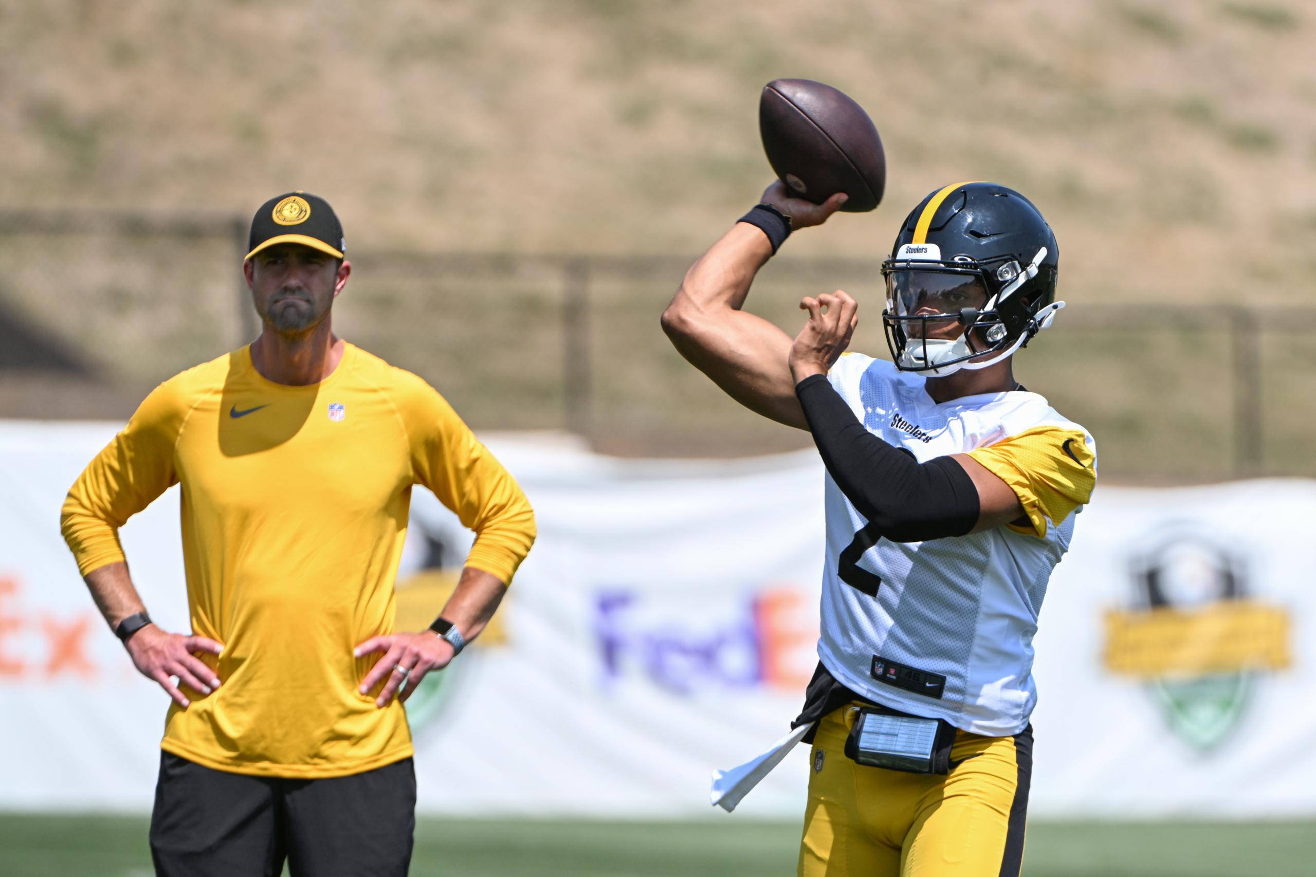 Justin Fields, Pittsburgh Steelers