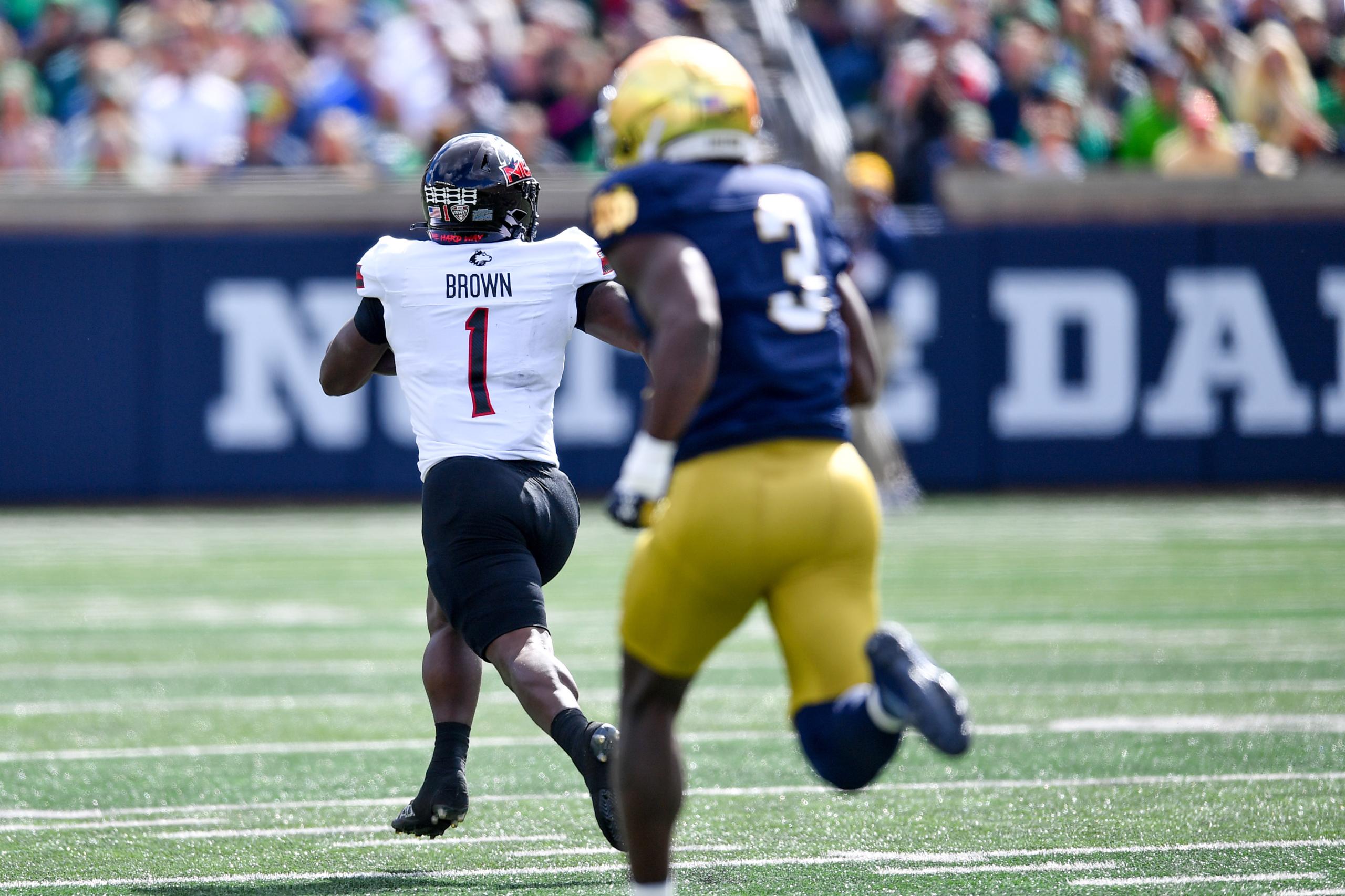 NCAA Football: Northern Illinois at Notre Dame