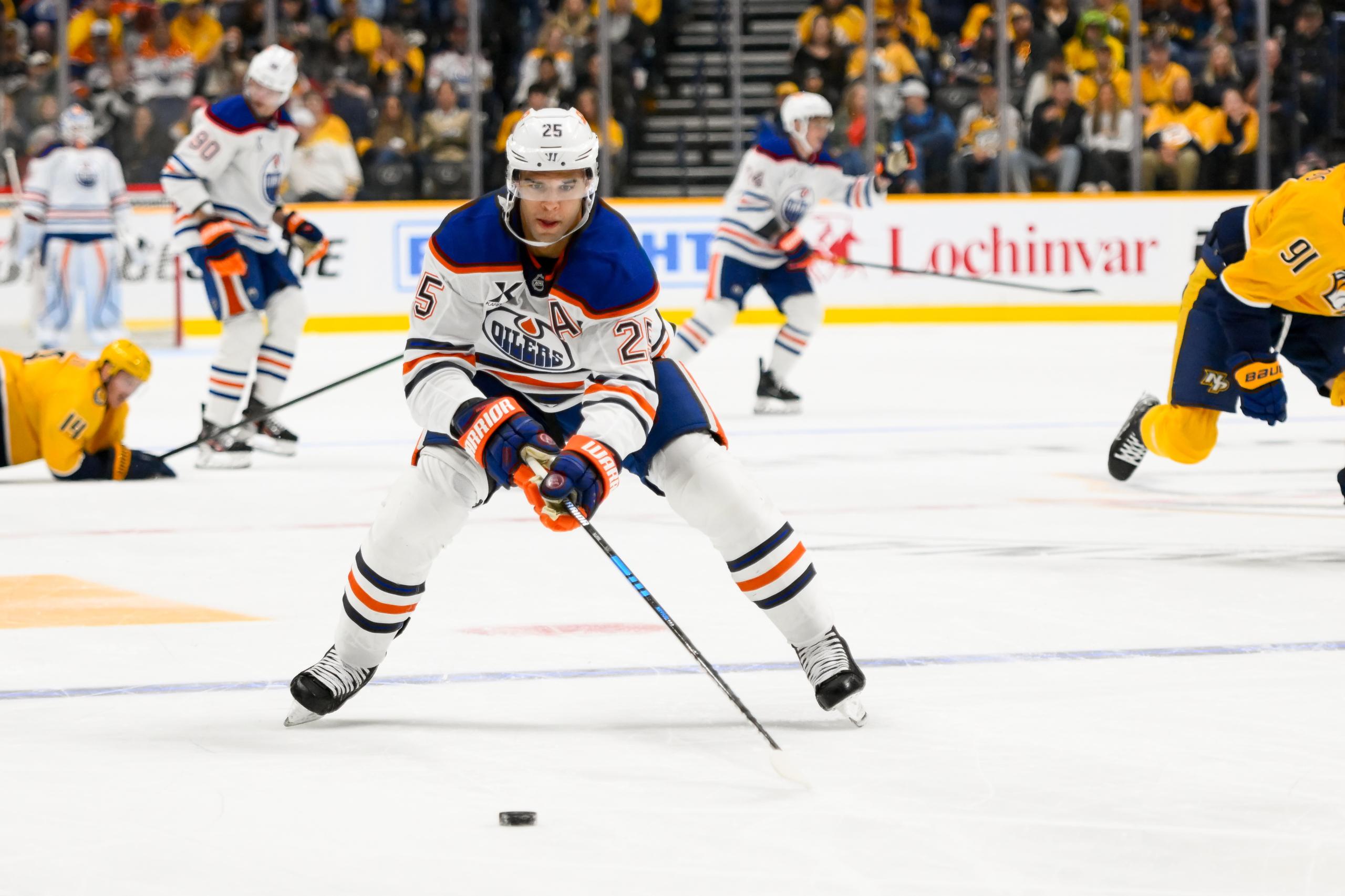 NHL: Edmonton Oilers at Nashville Predators