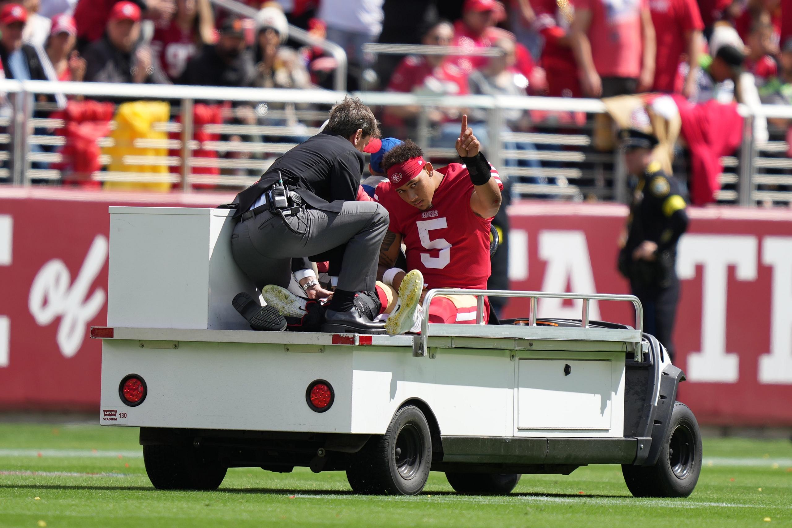 nfl week 2 takeaways: trey lance, san francisco 49ers