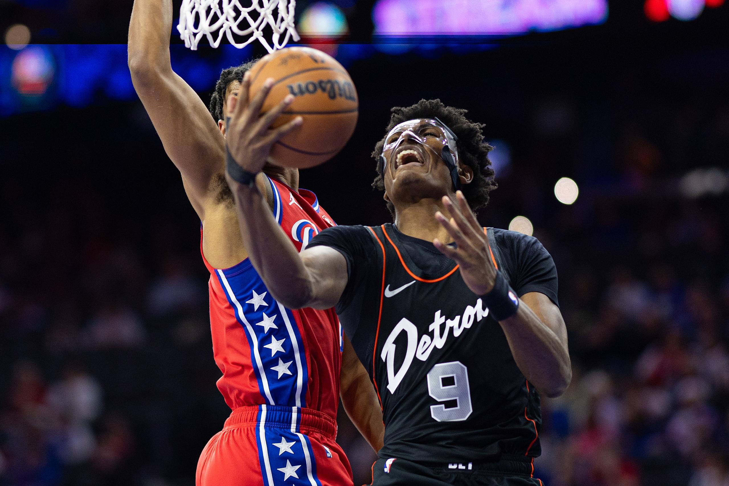 NBA: Detroit Pistons at Philadelphia 76ers