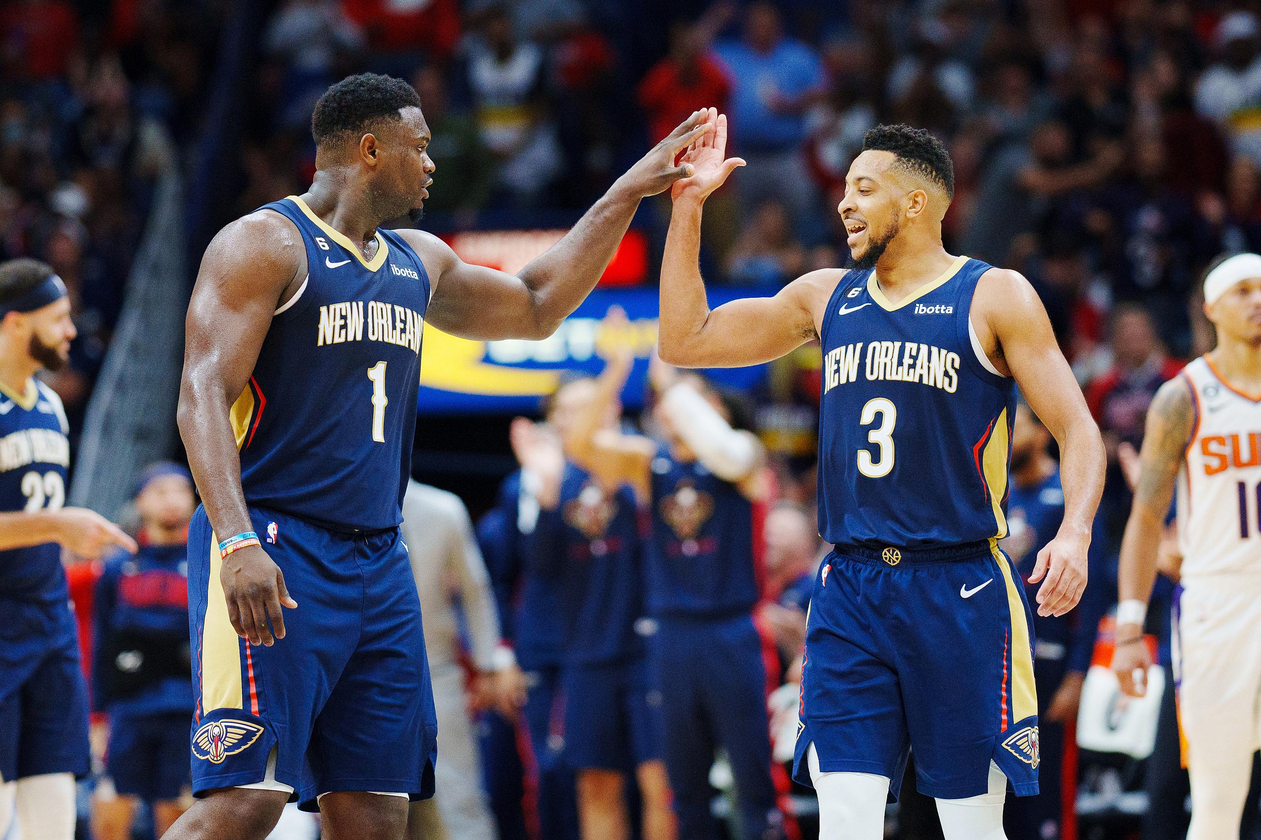 NBA: Phoenix Suns at New Orleans Pelicans