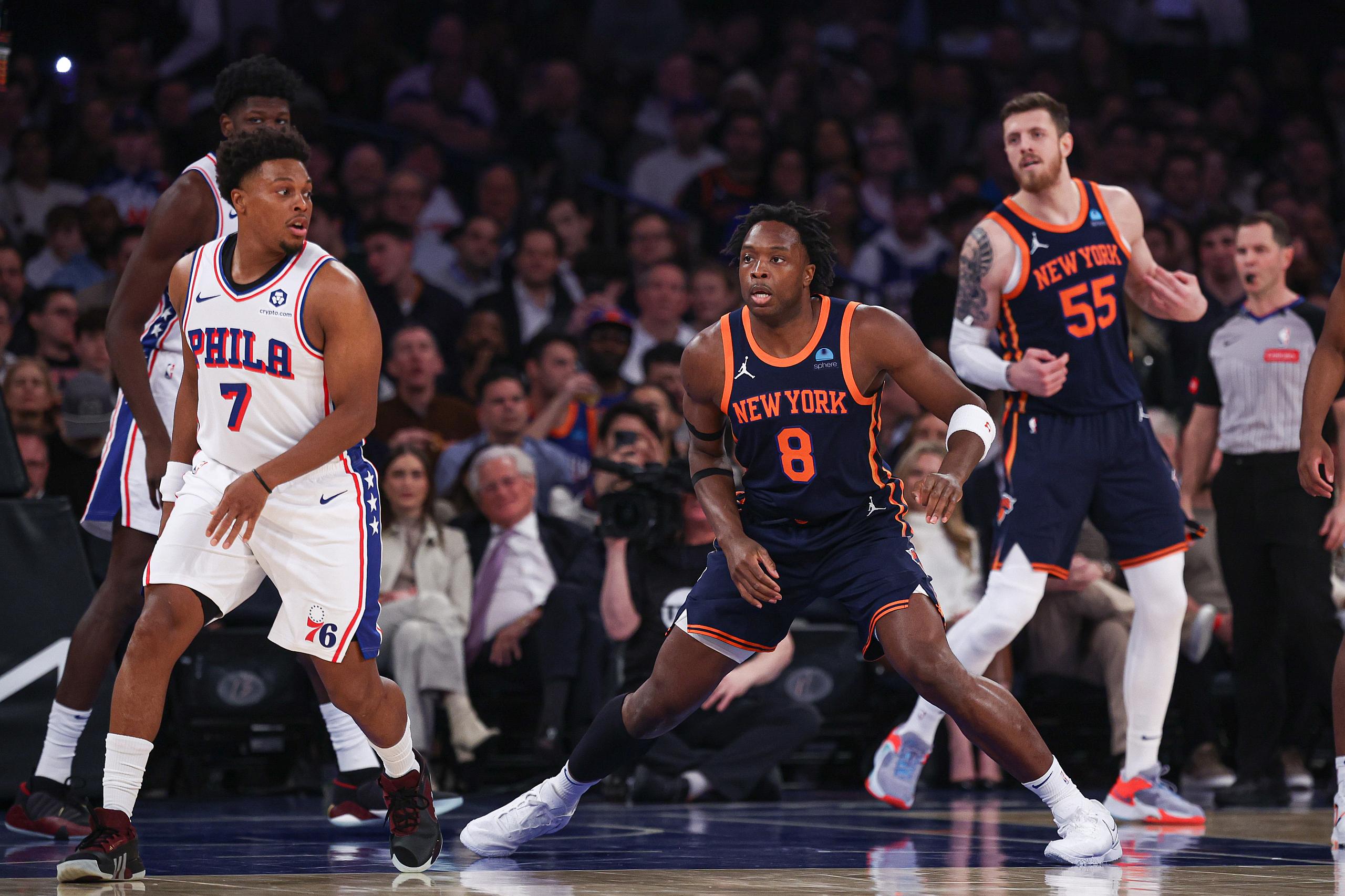 new york knicks, philadelphia 76ers