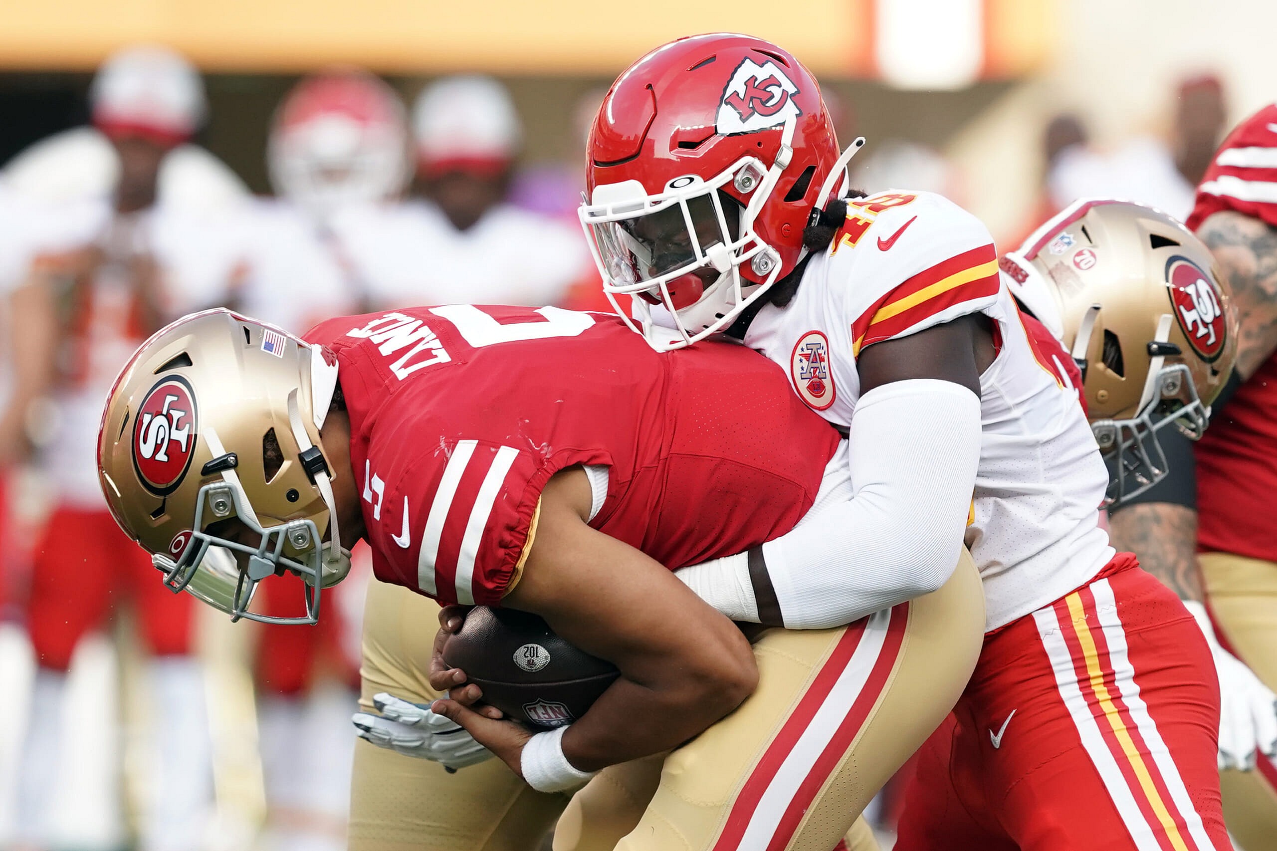 chargers vs 49ers: trey lance
