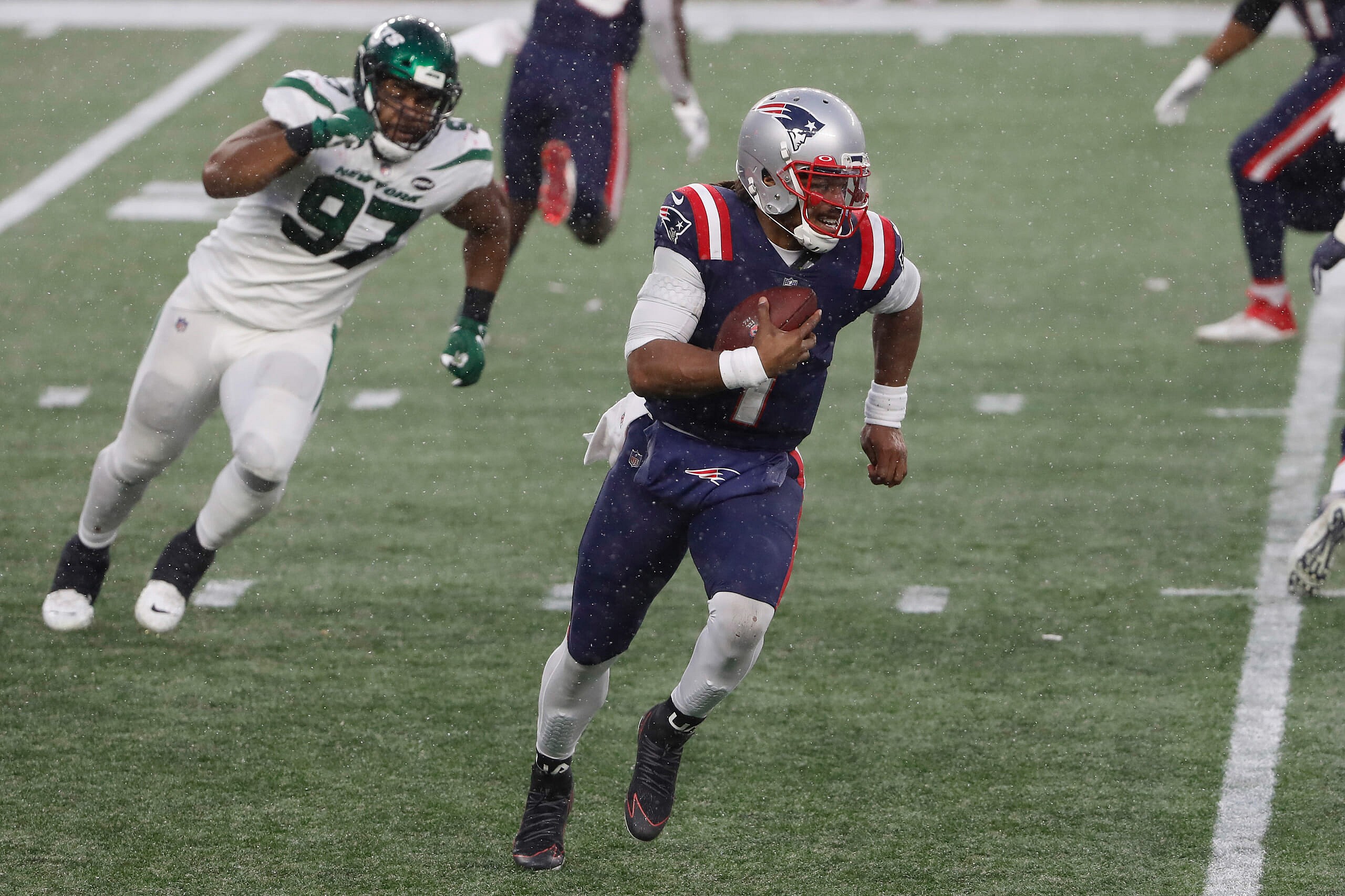 NFL: New York Jets at New England Patriots