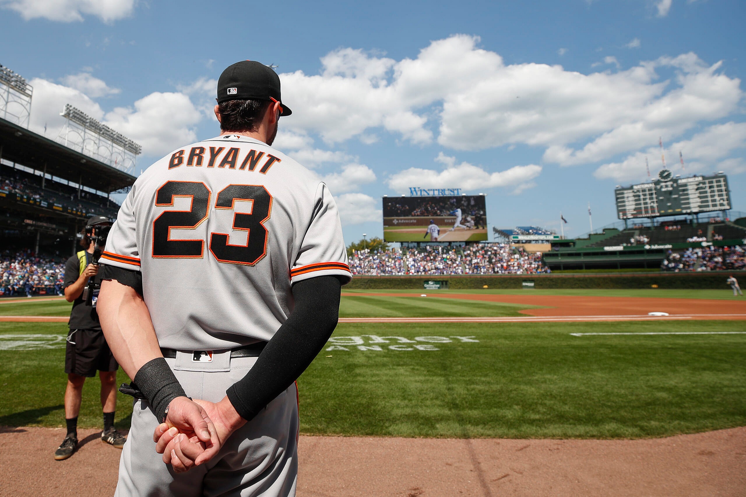 MLB: San Francisco Giants at Chicago Cubs