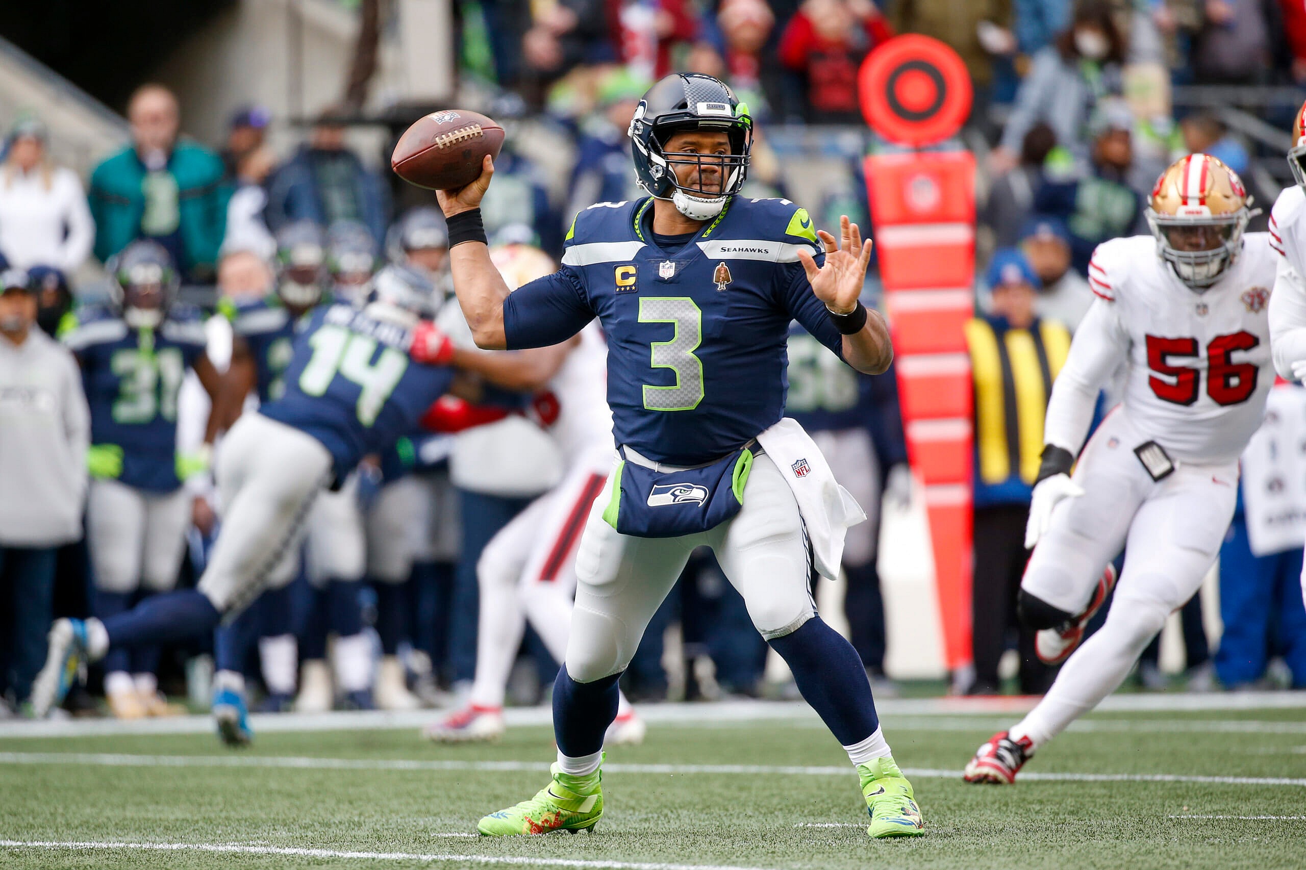 NFL: San Francisco 49ers at Seattle Seahawks