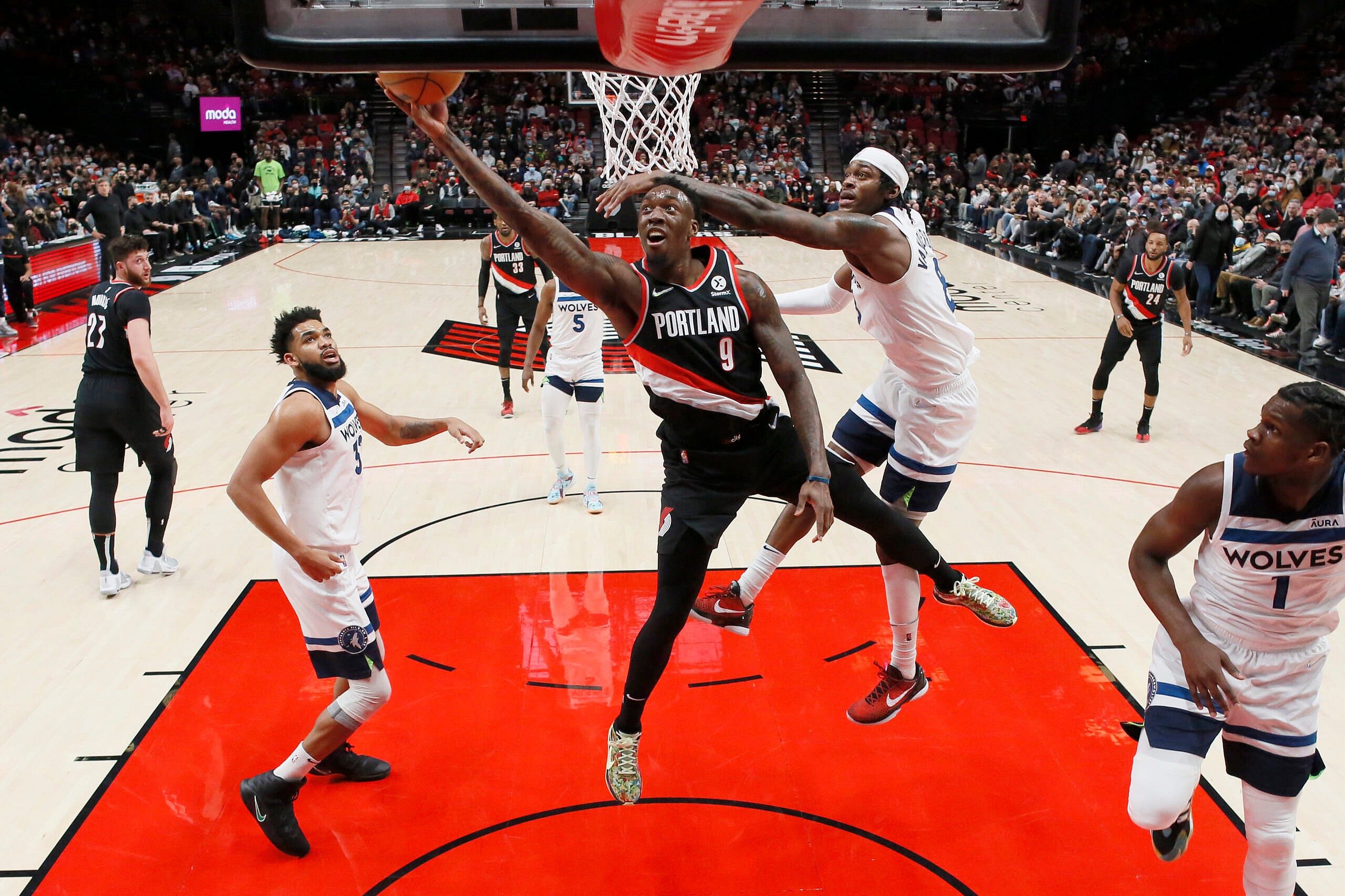 NBA: Minnesota Timberwolves at Portland Trail Blazers