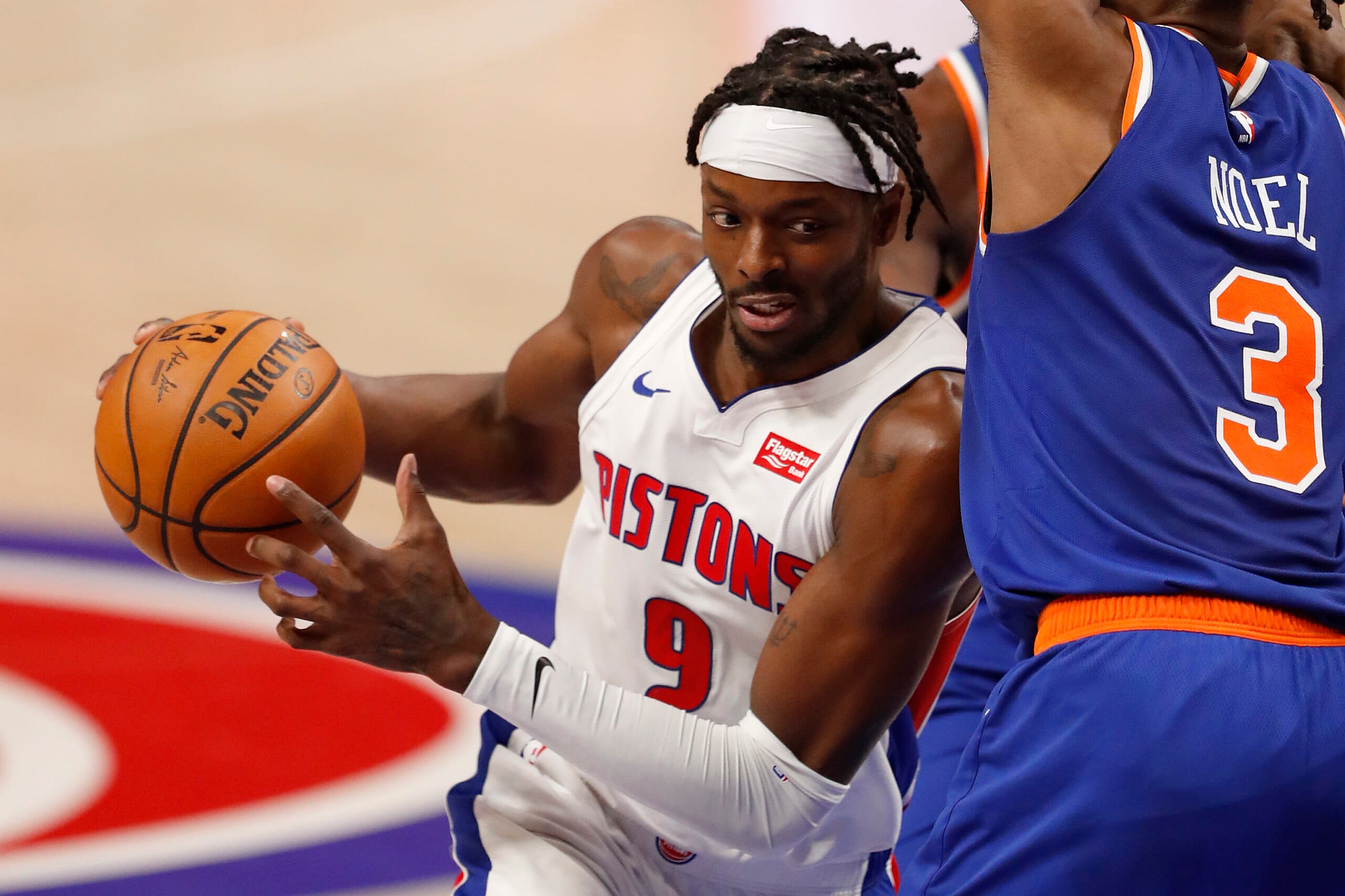 NBA: New York Knicks at Detroit Pistons