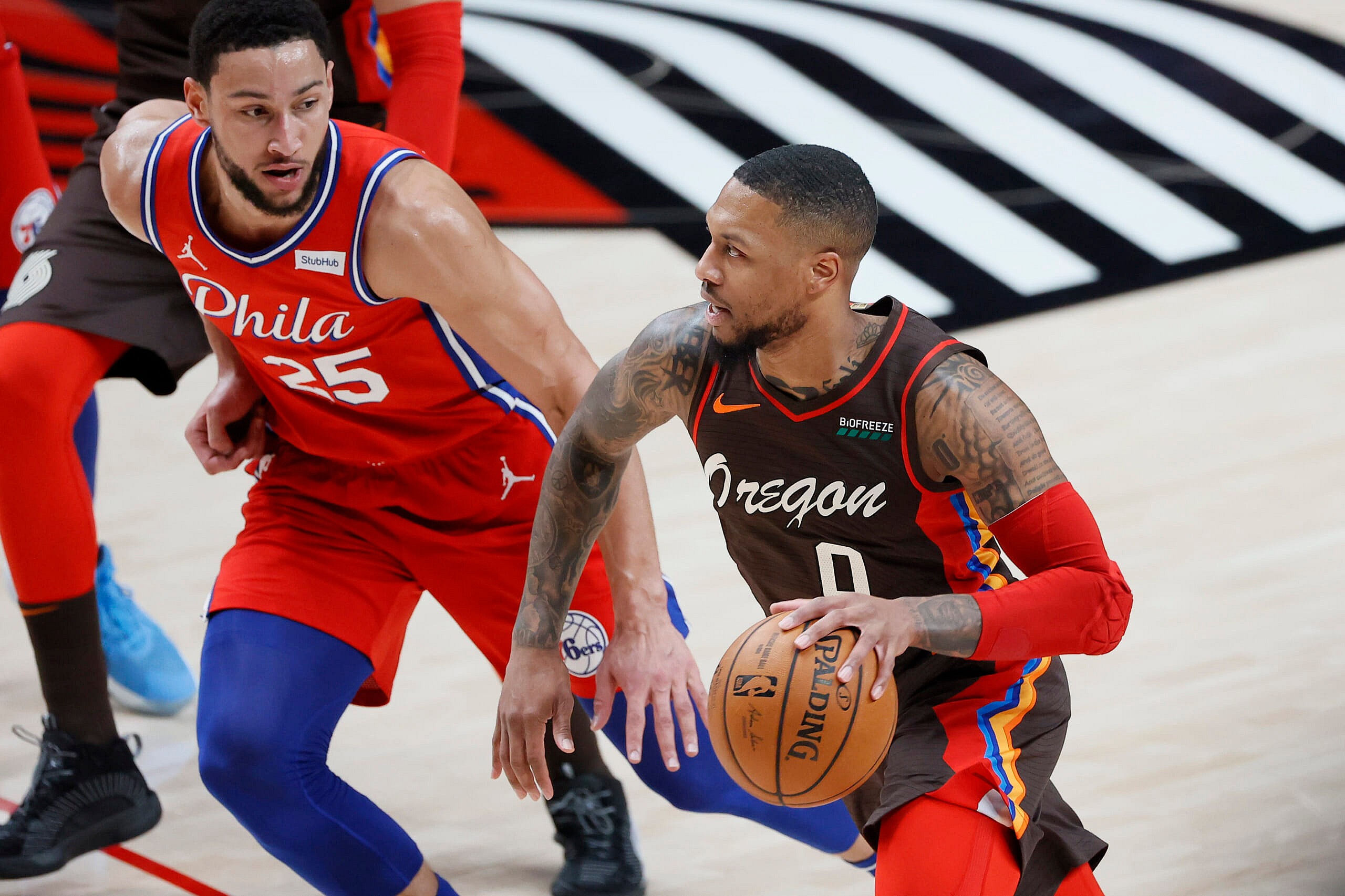 NBA: Philadelphia 76ers at Portland Trail Blazers