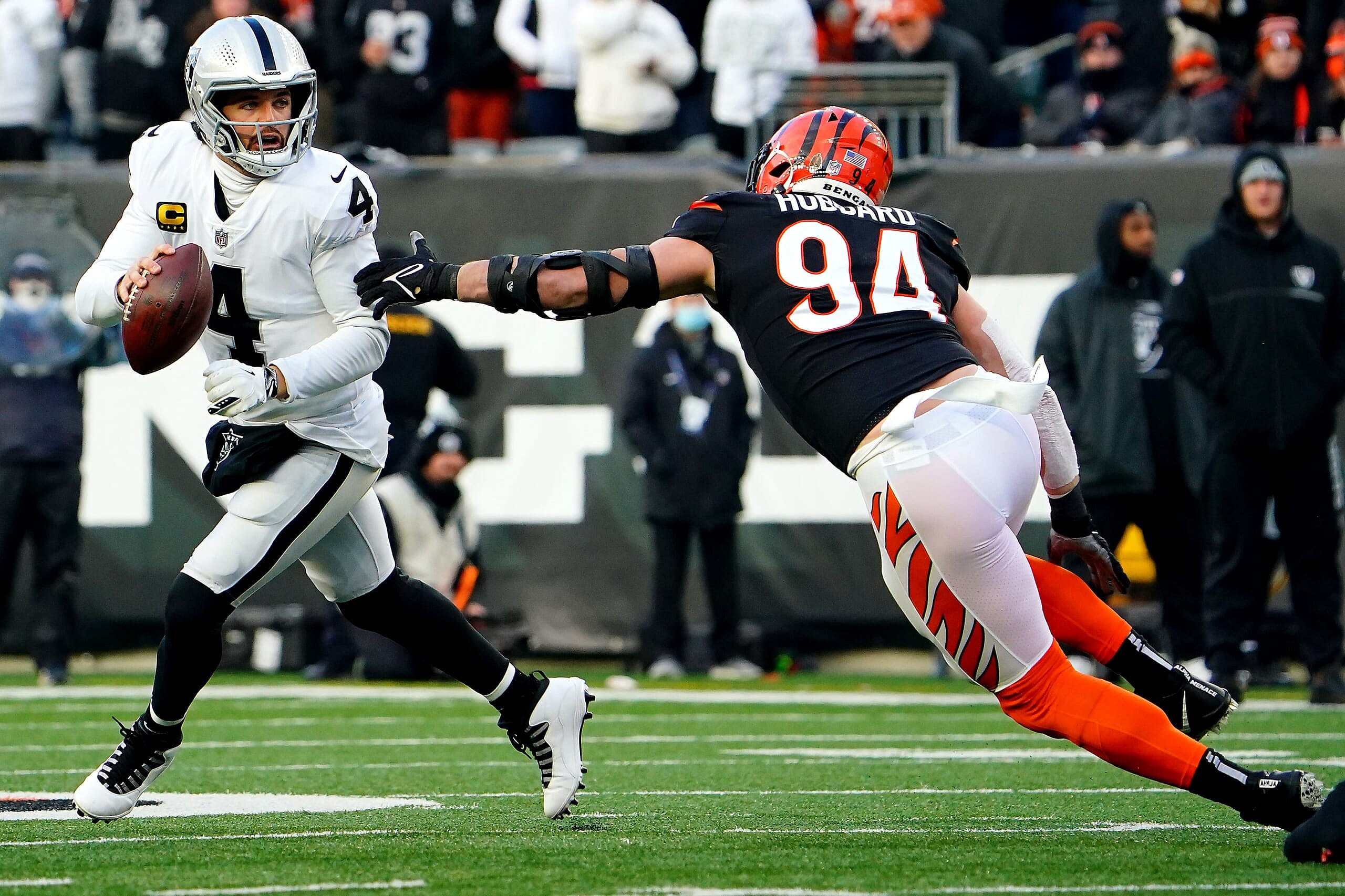 NFL: AFC Wild Card-Las Vegas Raiders at Cincinnati Bengals