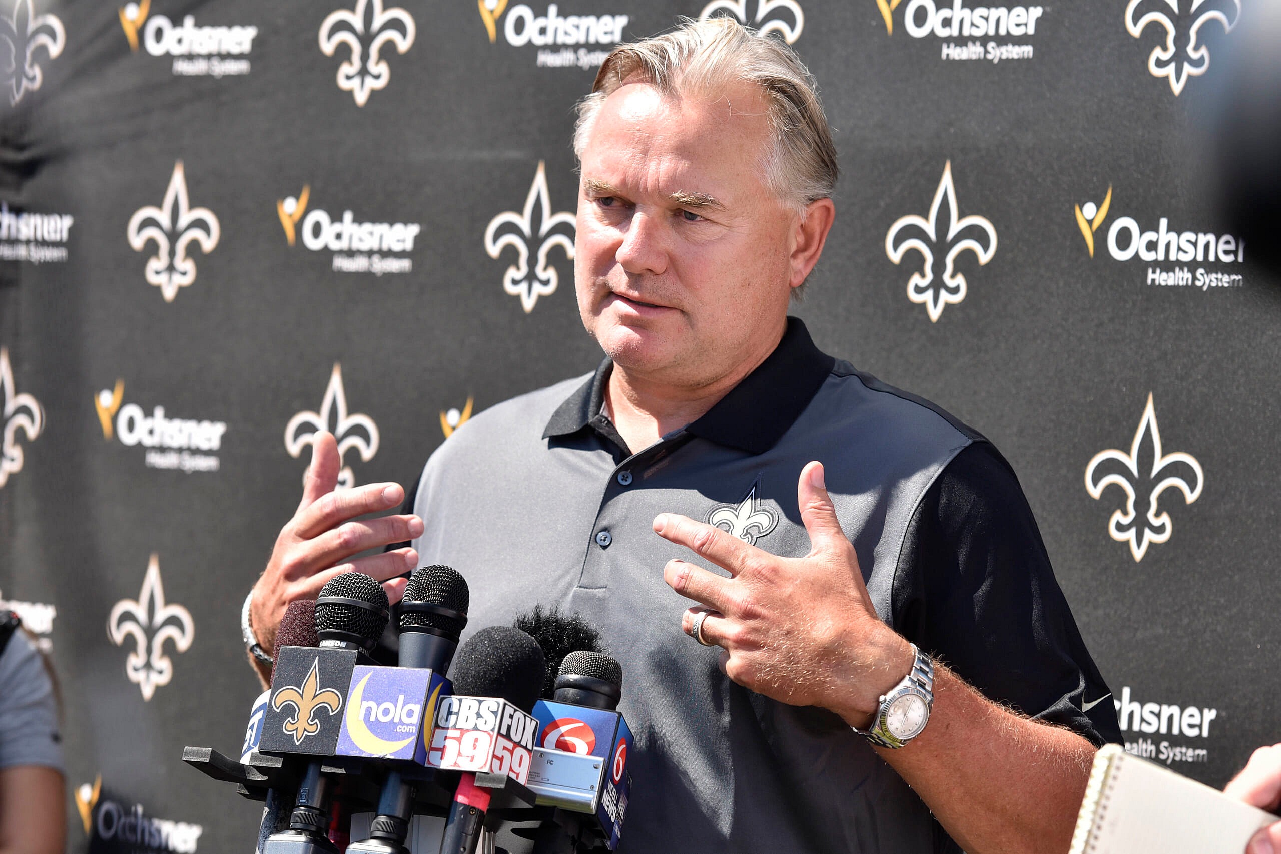 NFL: New Orleans Saints-Training Camp