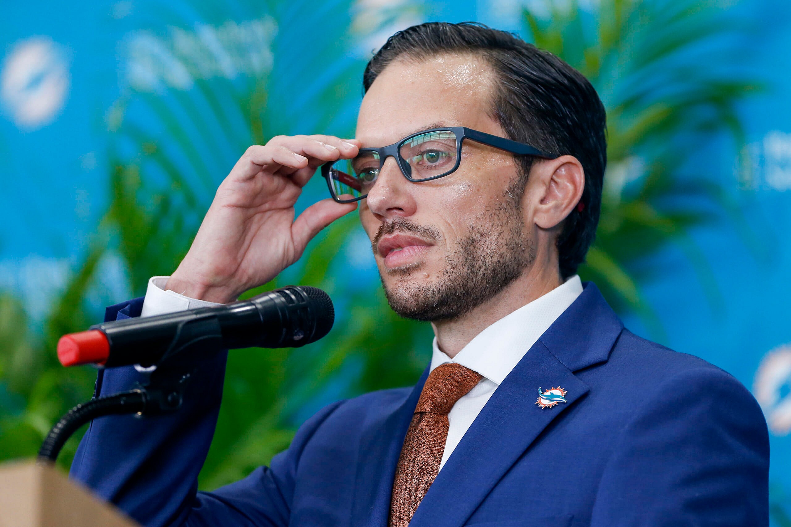 NFL: Miami Dolphins-Head Coach Mike McDaniel Introductory Press Conference