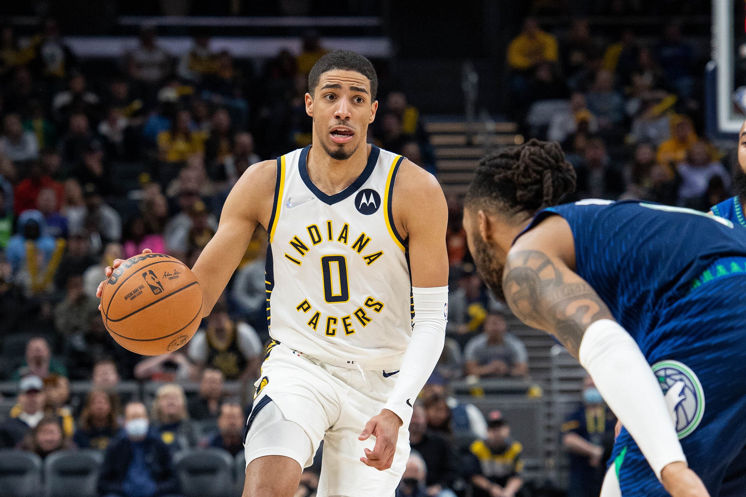 indiana pacers guard tyrese haliburton