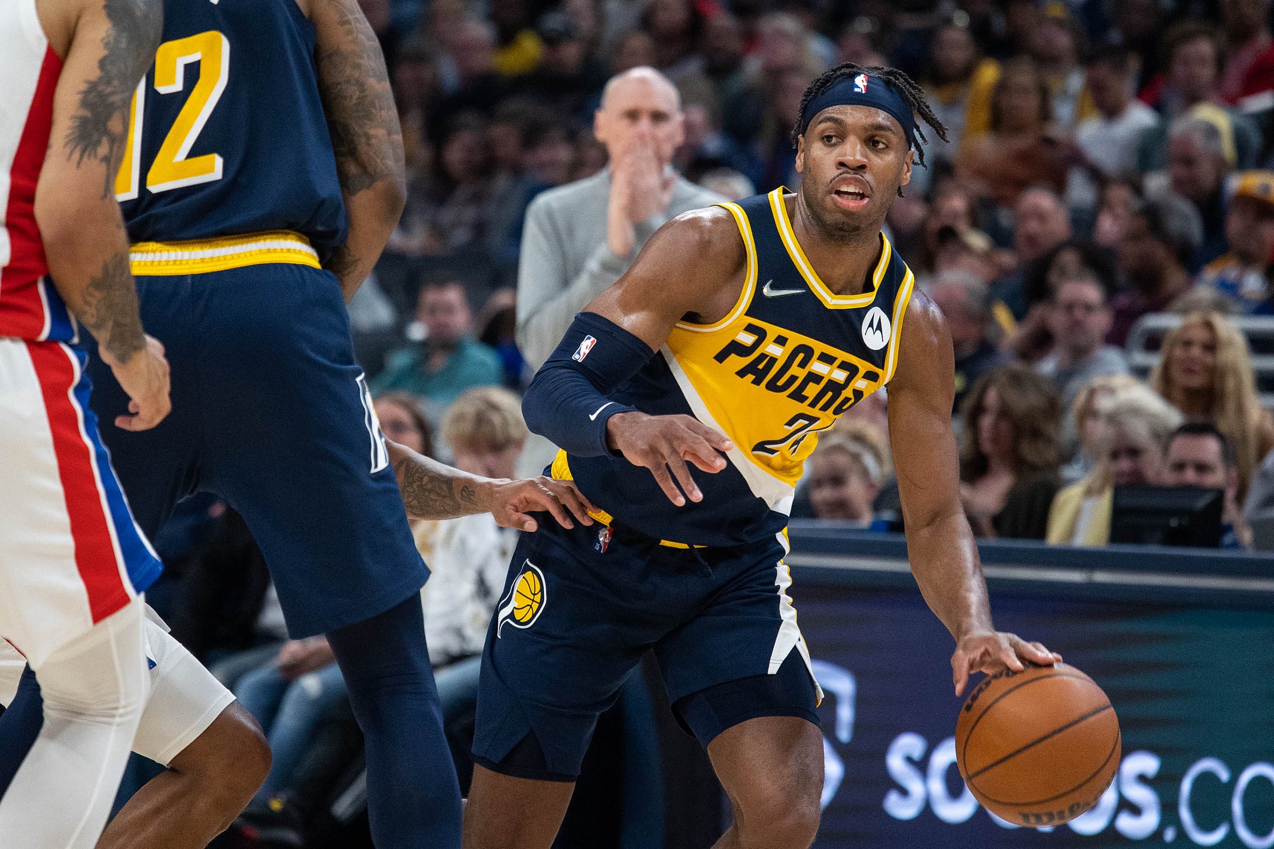 NBA: Detroit Pistons at Indiana Pacers