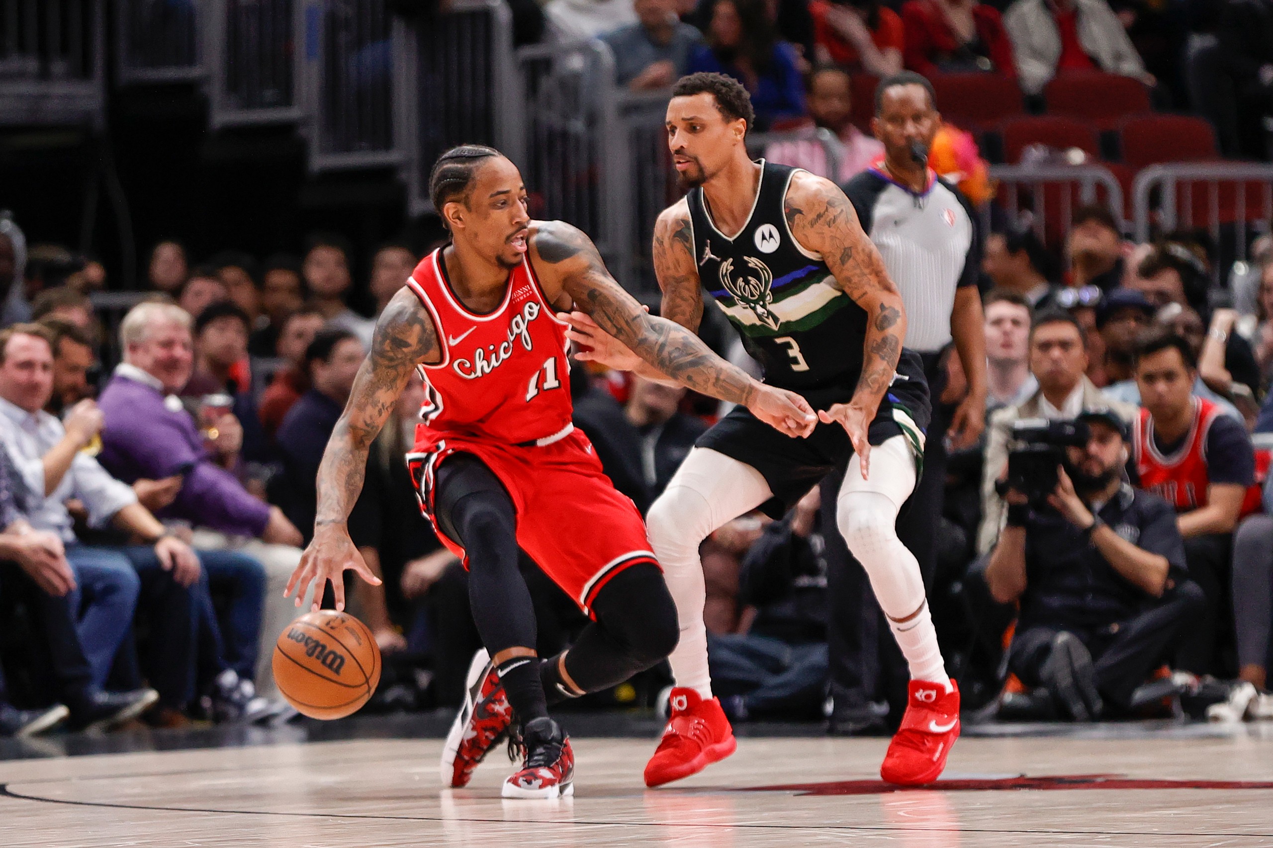 NBA: Milwaukee Bucks at Chicago Bulls