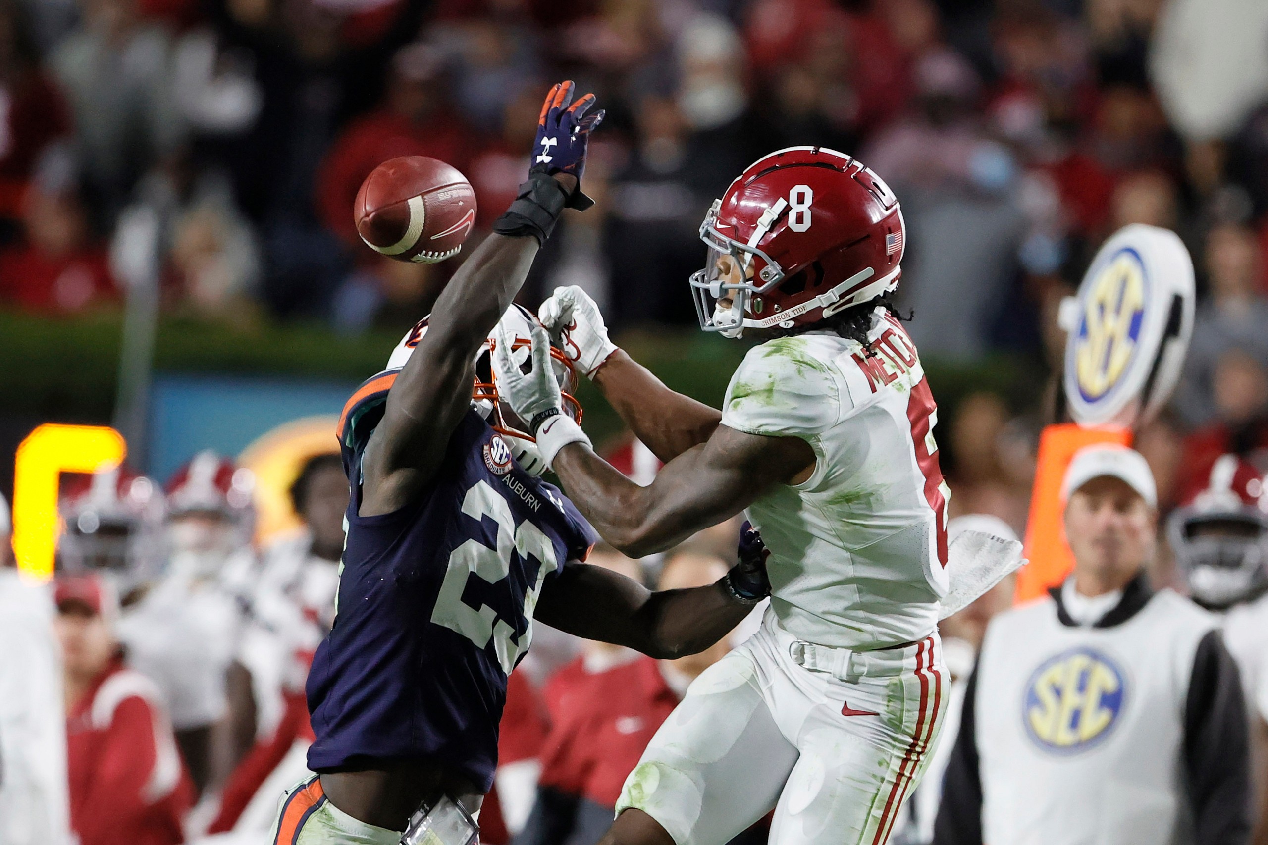 NCAA Football: Alabama at Auburn