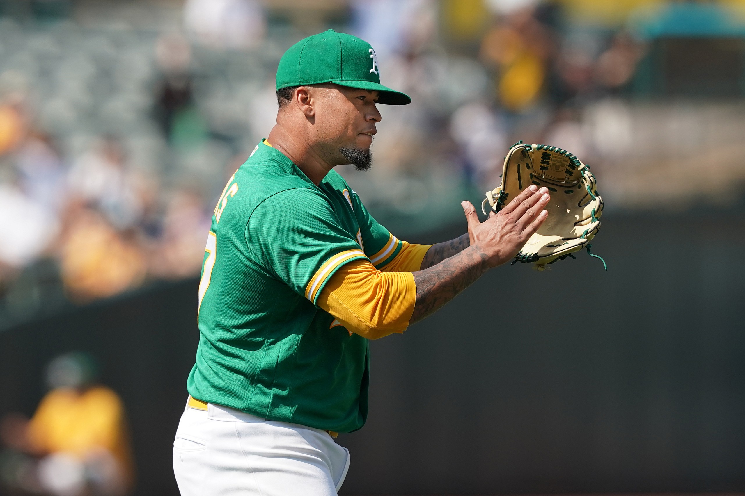 MLB: New York Yankees at Oakland Athletics