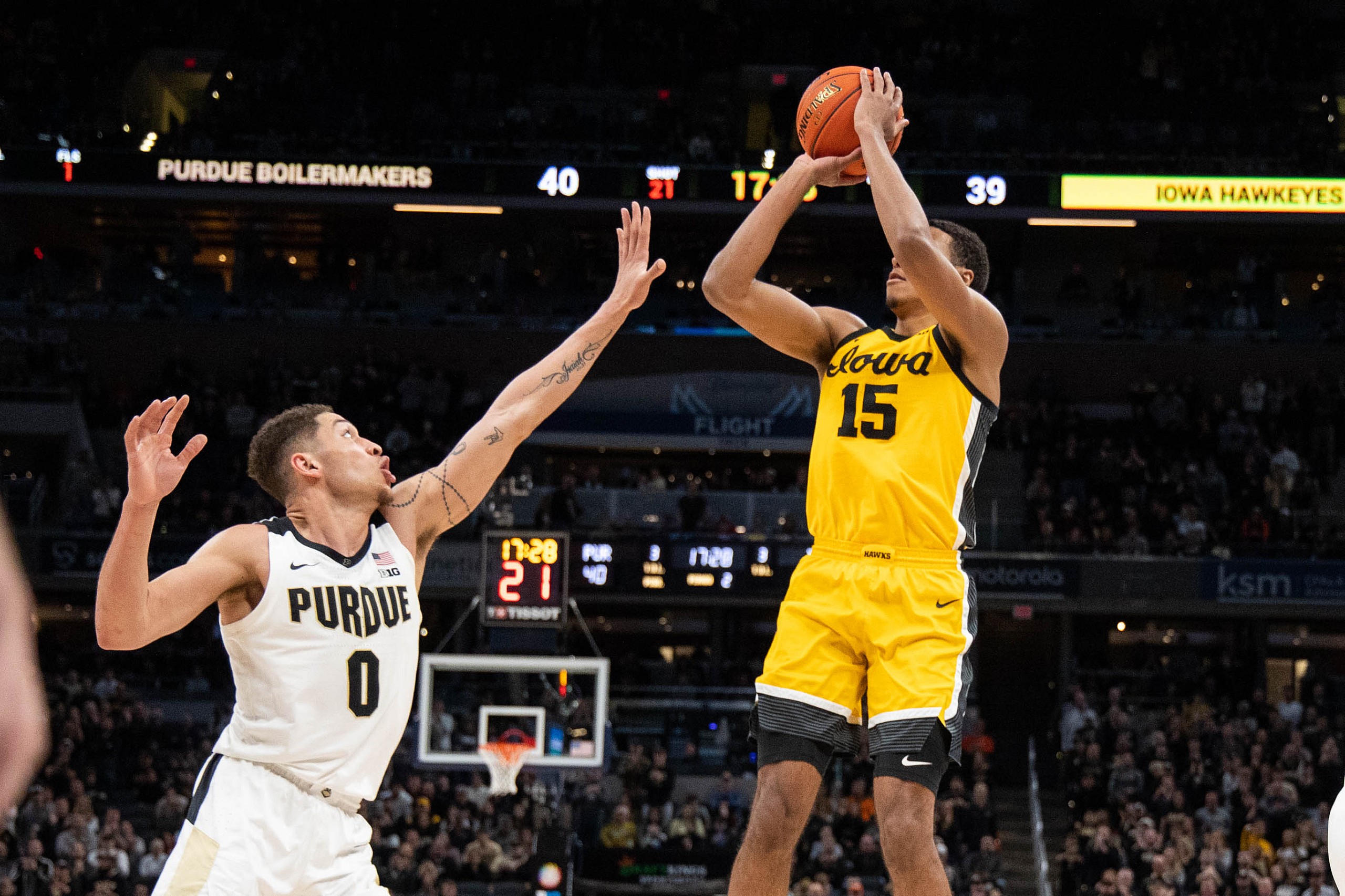 NCAA Basketball: Big Ten Conference Tournament- Purdue vs Iowa