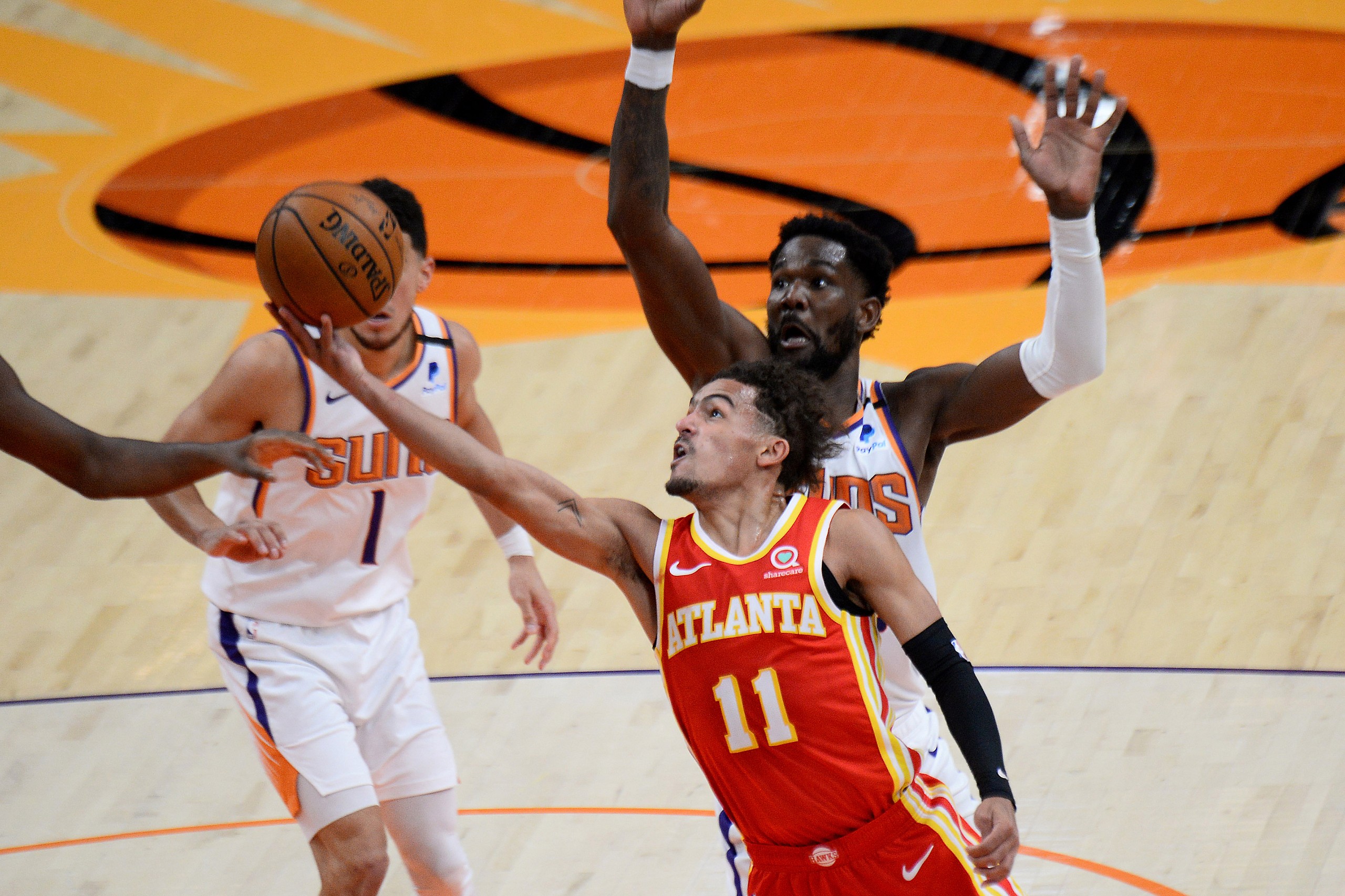 atlanta hawks, deandre ayton