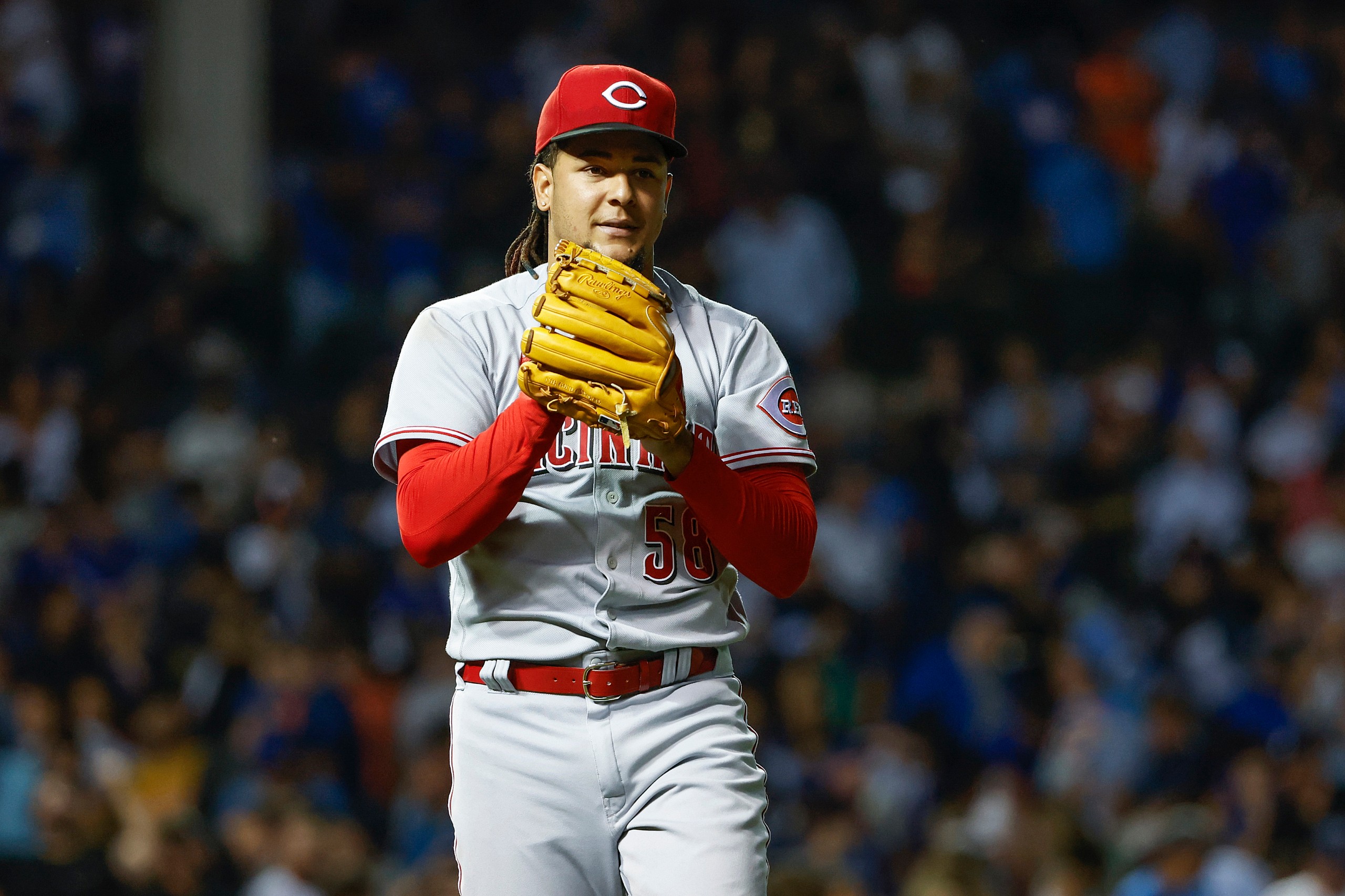 MLB: Cincinnati Reds at Chicago Cubs
