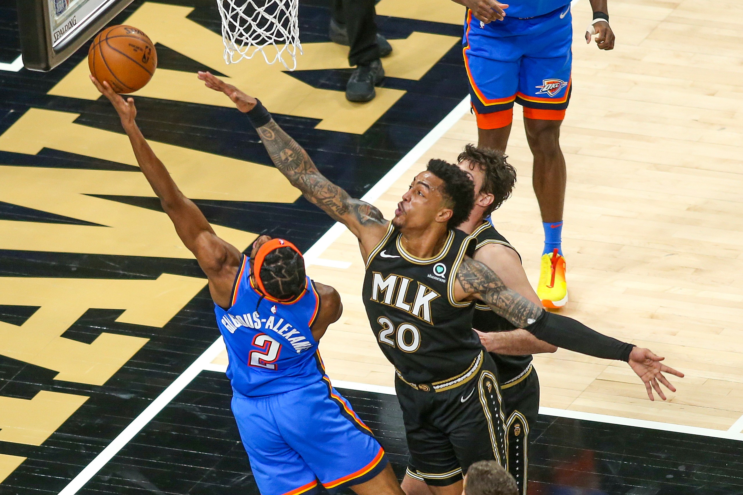 NBA: Oklahoma City Thunder at Atlanta Hawks