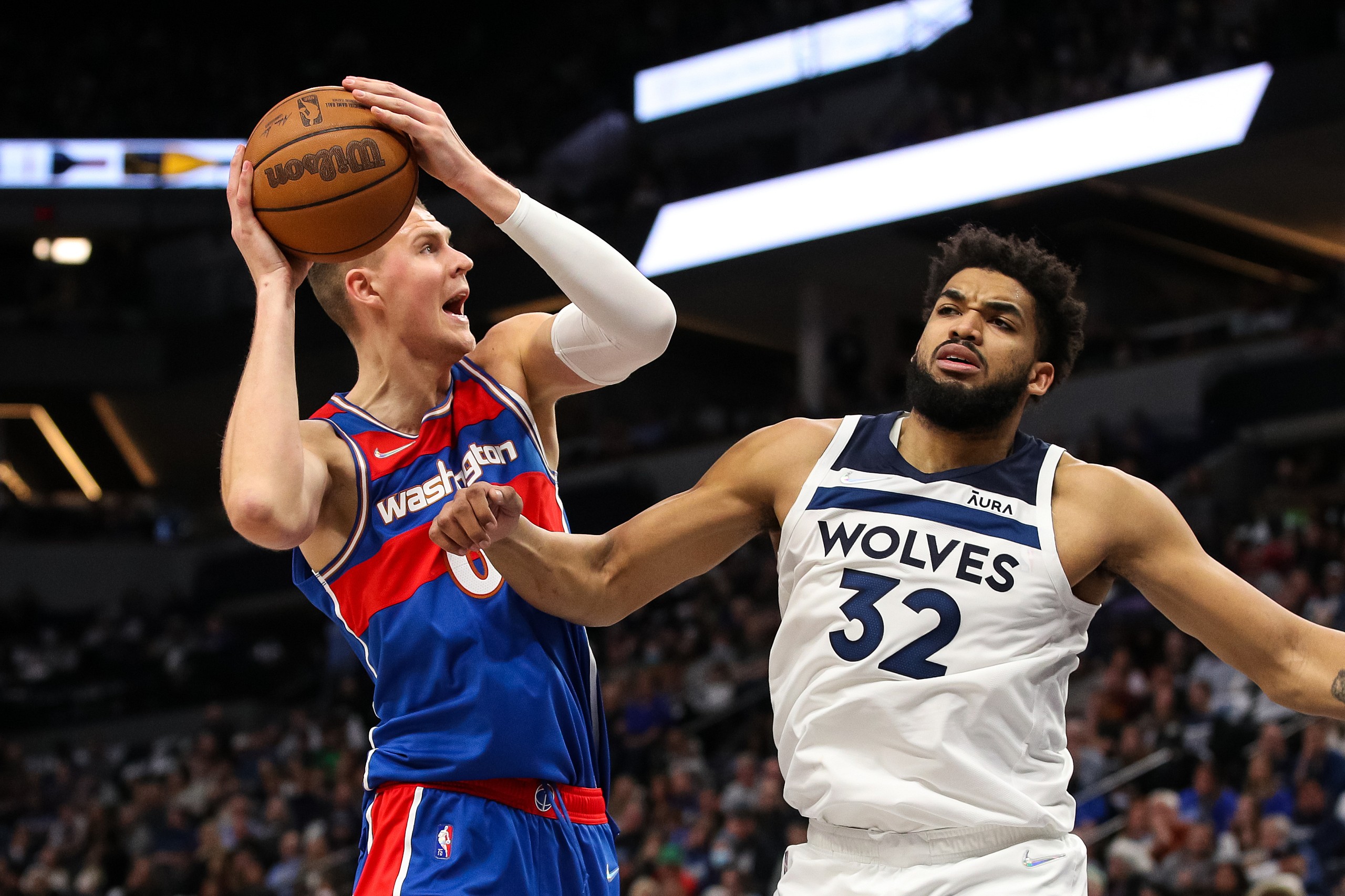NBA: Washington Wizards at Minnesota Timberwolves